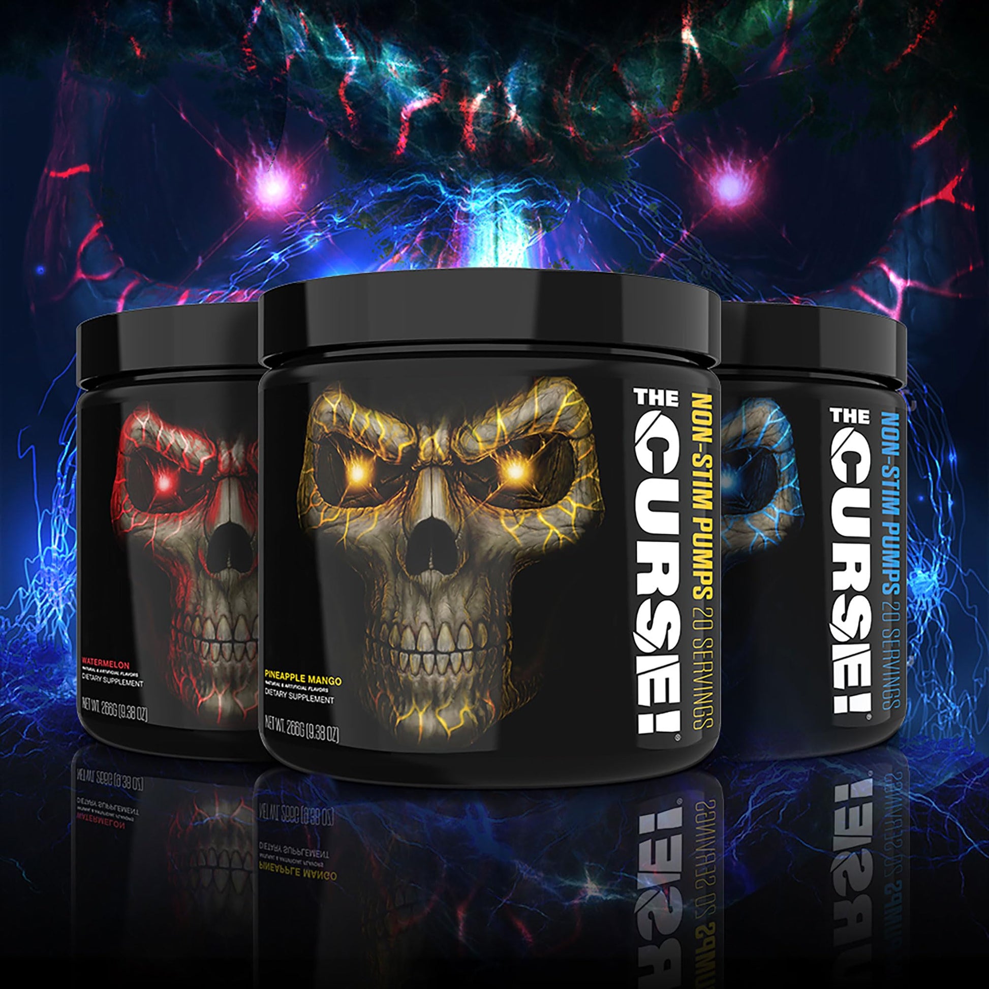 THE CURSE! JNX Sports Non-Stim Pumps Pre-Workout Supplement - Maximum Power THE CURSE! uk supplements