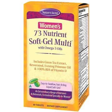 Nature's Secret Women's 73 Nutrient Soft-Gel Multi Vitamin, 60-Count Nature's Secret uk supplements