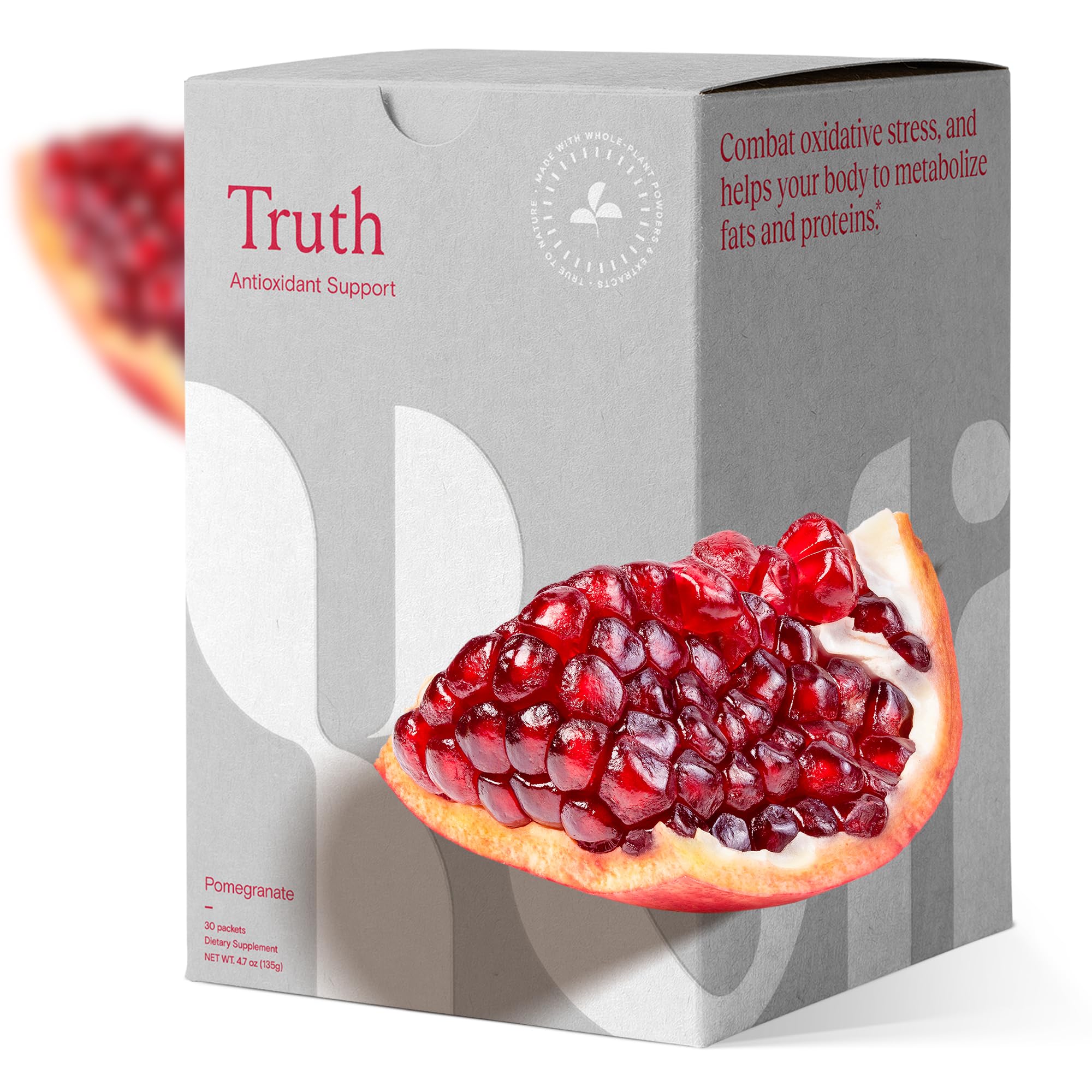 Yoli® Truth Antioxidant and Immune Support Supplement with Vitamin C, Botanicals, Superfruits, and Minerals - Pomegranate, 30 Packets Yoli uk supplements