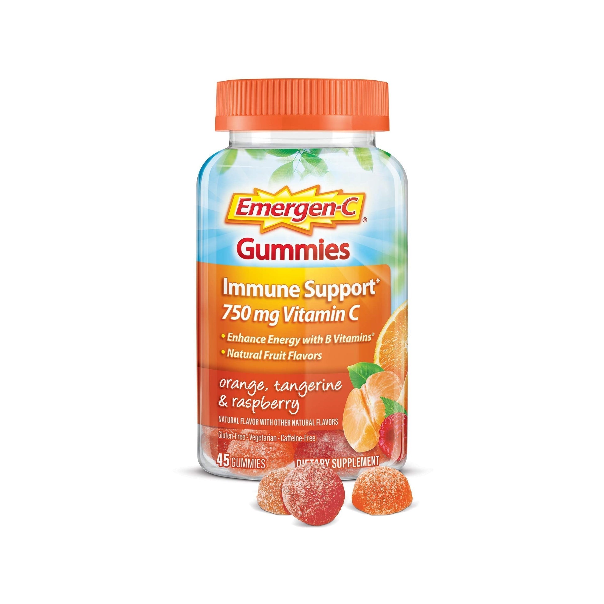 Emergen-C 750mg Vitamin C Gummies for Adults, Immunity Gummies with B Vitamins Emergen-C uk supplements