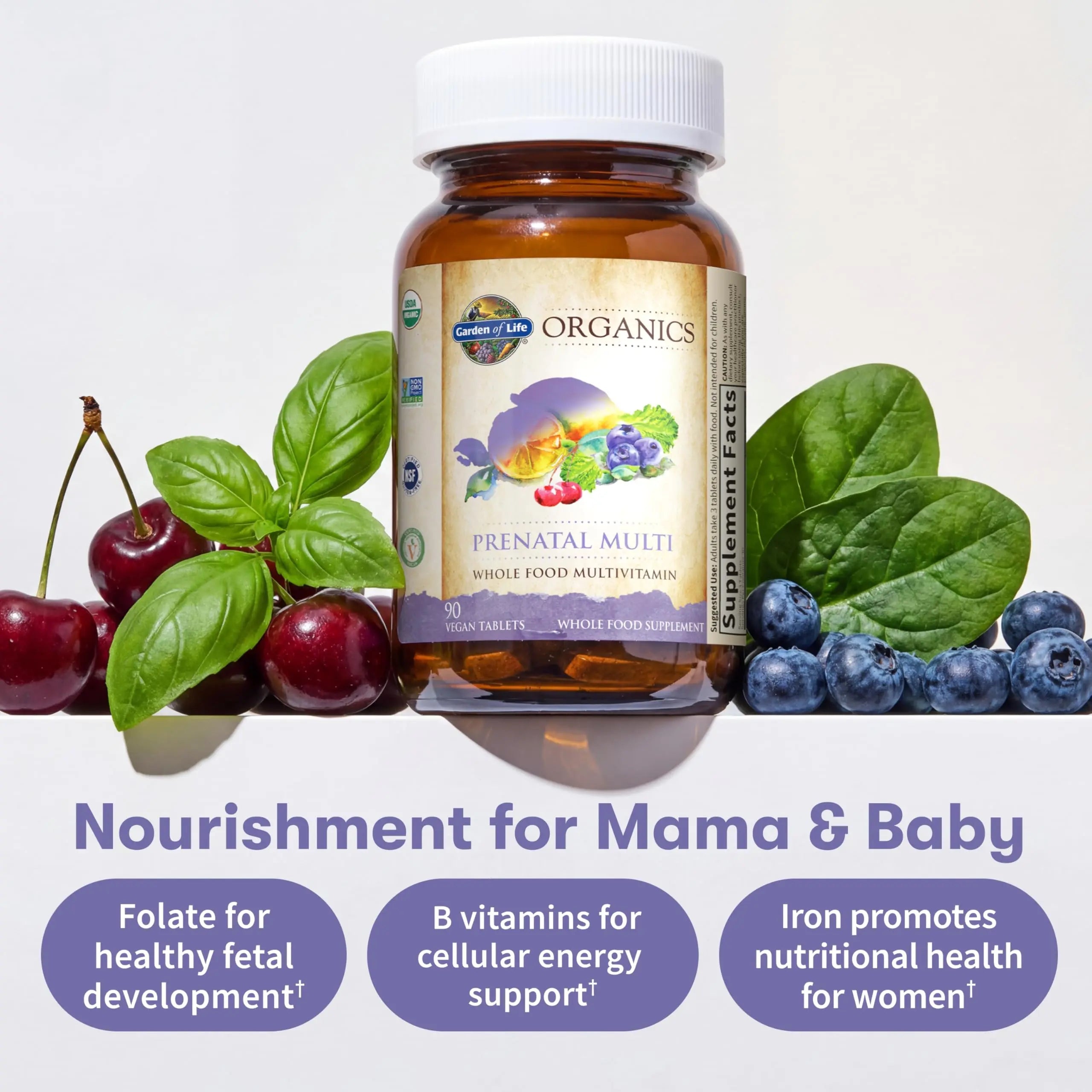 Garden of Life Organics, Prenatal Multi, 90 Vegan Tablets Garden of Life uk supplements