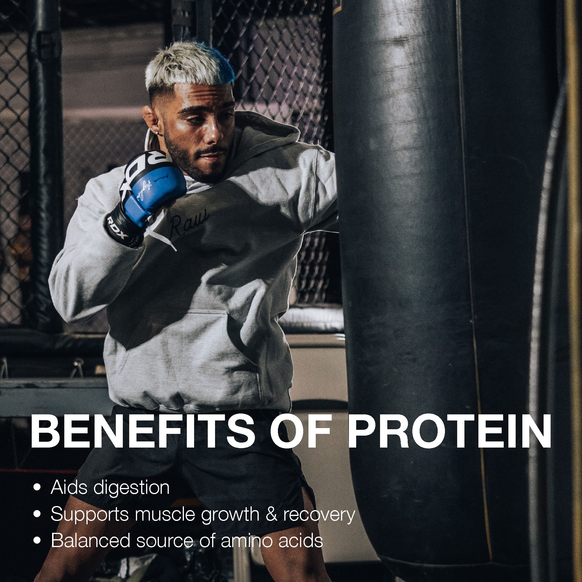 RAW Whey Isolate Protein Powder, Dark Chocolate - 100% Grass-Fed Sports Nutrition RAW uk supplements