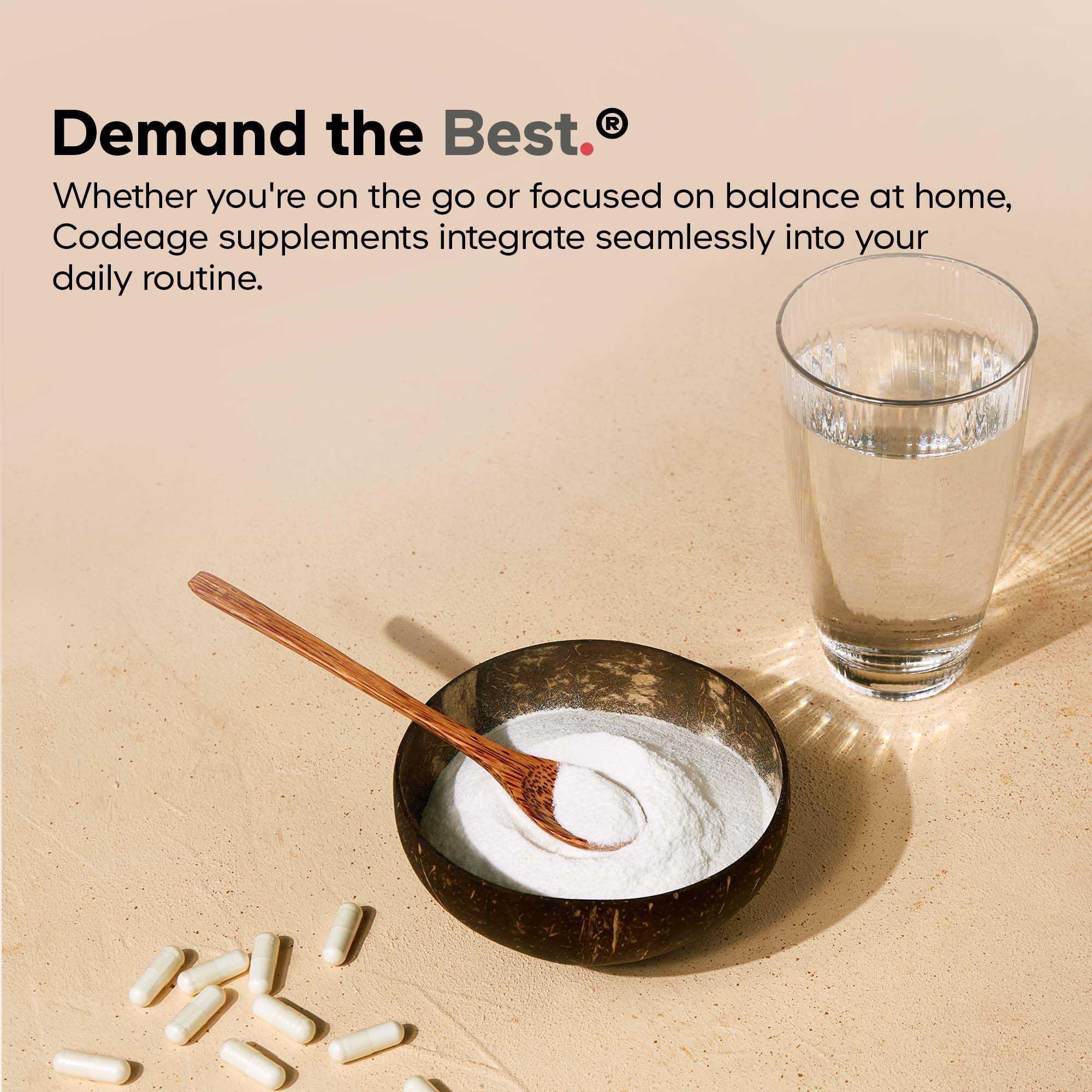 Codeage Raw Probiotic+ Supplement - 34 Probiotic Strains, 100 Billion CFUs, Raw Whole Food Probiotics, Digestive Enzymes, Raw Fruits & Veggies Prebiotics - Wild Kefir Culture - Non-GMO - 30 Capsules Codeage uk supplements