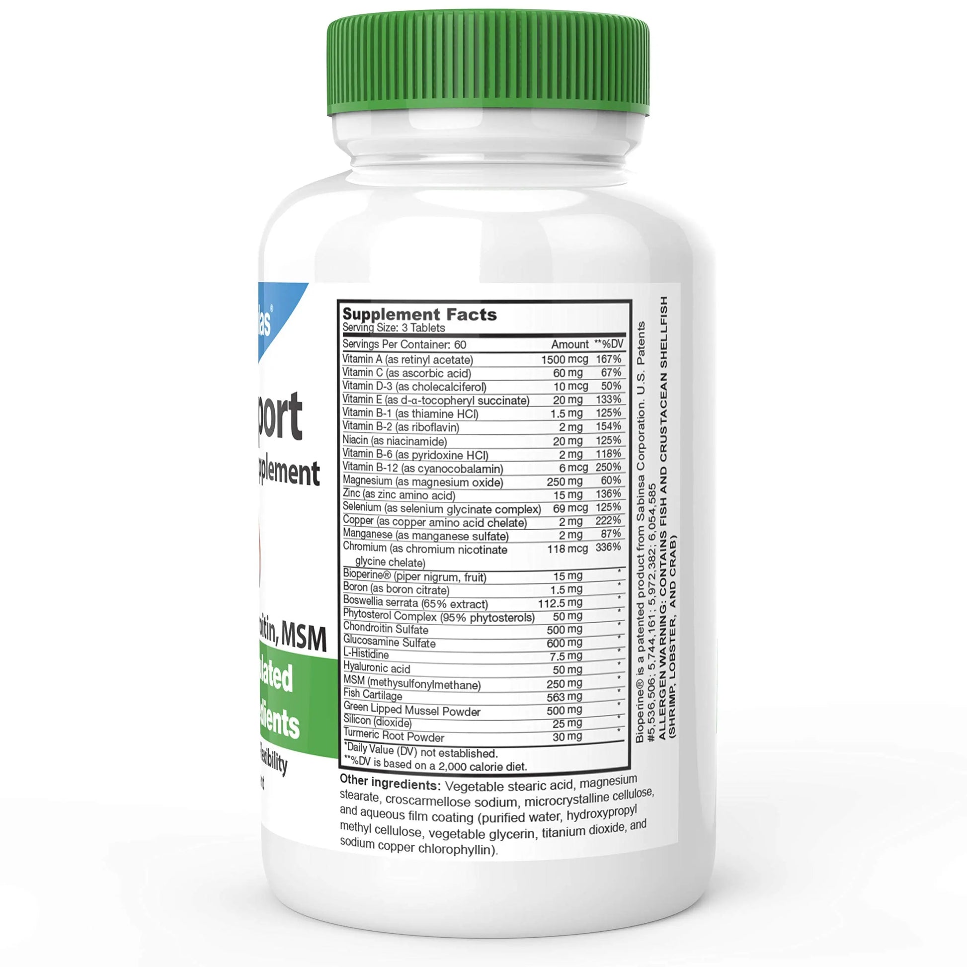 DrFormulas Joint Support Supplements for Men & Women | Glucosamine Chondroitin Msm, (Mendamine) 60 Day Supply DrFormulas uk supplements