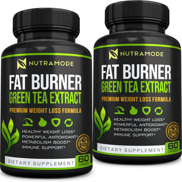 Premium Green Tea Extract Fat Burner Supplement EGCG-Natural Appetite Suppressant NUTRAMODE uk supplements