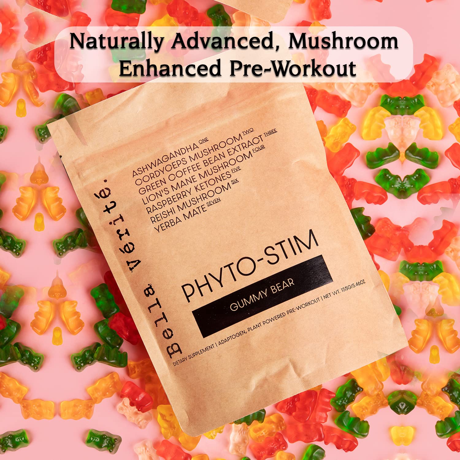 Bella Vérité Phyto Stim | Natural Pre Workout Powder | Yerba Mate and Ashwagandha Bella Vérité. uk supplements