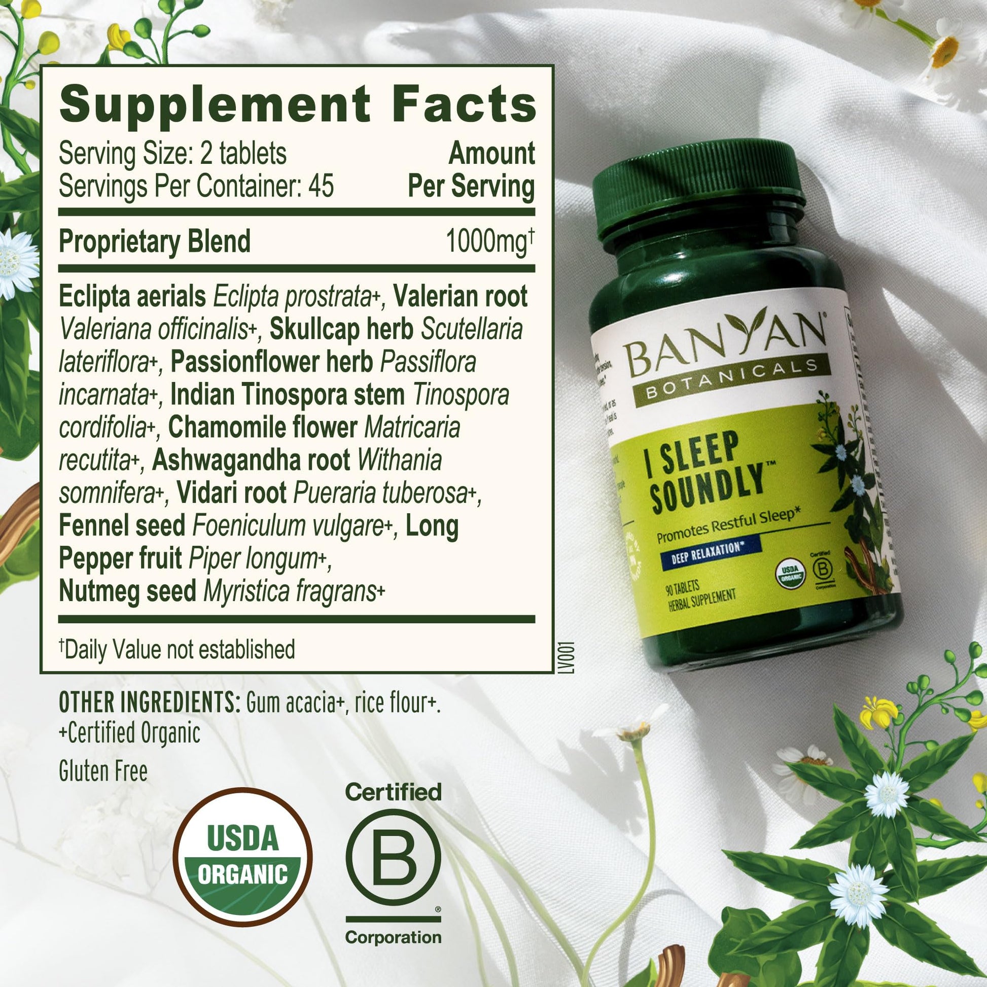 Banyan Botanicals Organic Joint Support–Advanced Mobility & Flexibility Supplement with Boswellia,Guggulu Resin & Turmeric–Natural Lubrication for Cartilage, Bones & Muscles-90 Tablets-USDA Organic Banyan Botanicals uk supplements