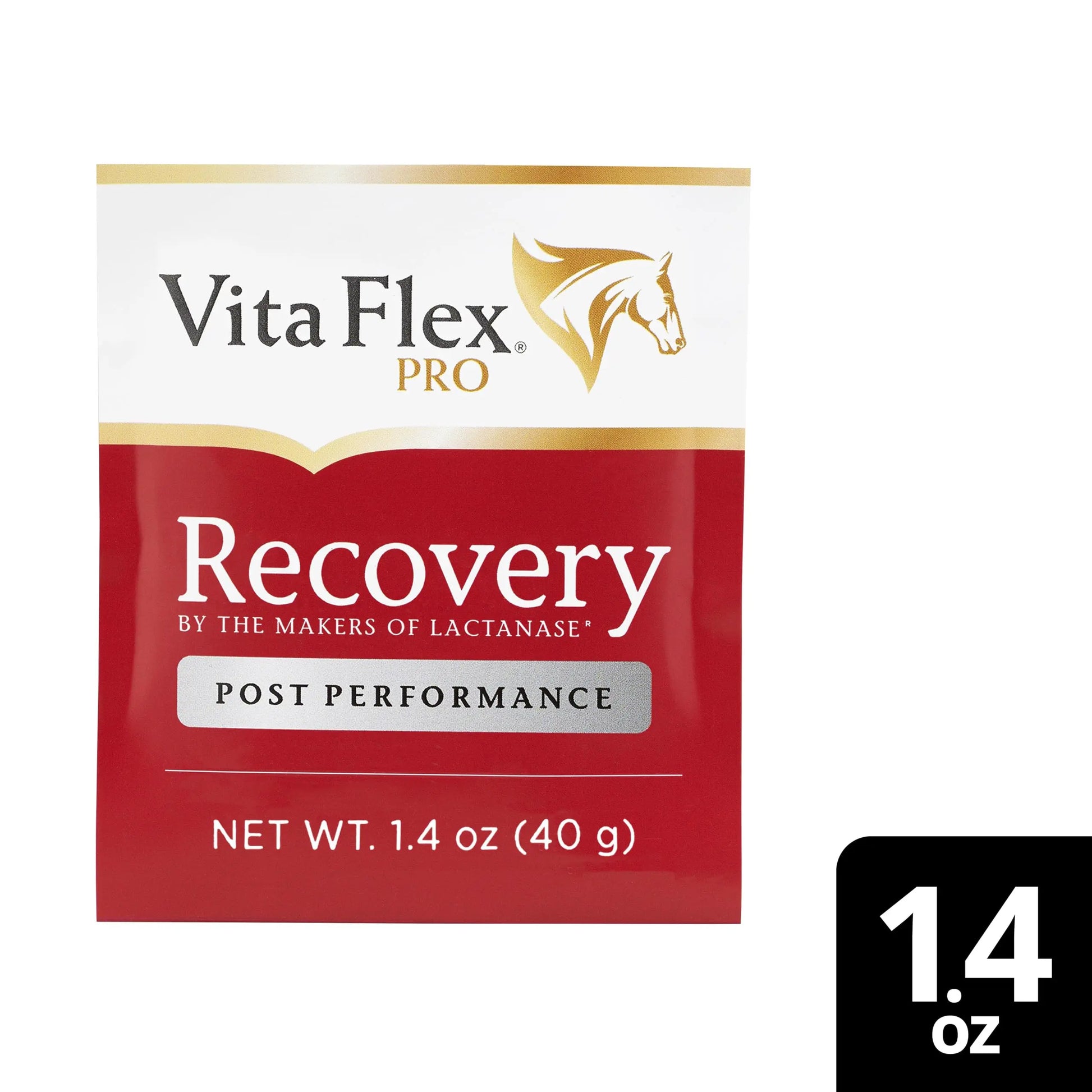 Vita Flex Pro Recovery by the Makers of Lactanase, Post Performance Horse Supplements 40 g, Show Safe Muscle Recovery Supplements, Amino Acids for Horses, Strength & Joint Health Vita Flex uk supplements