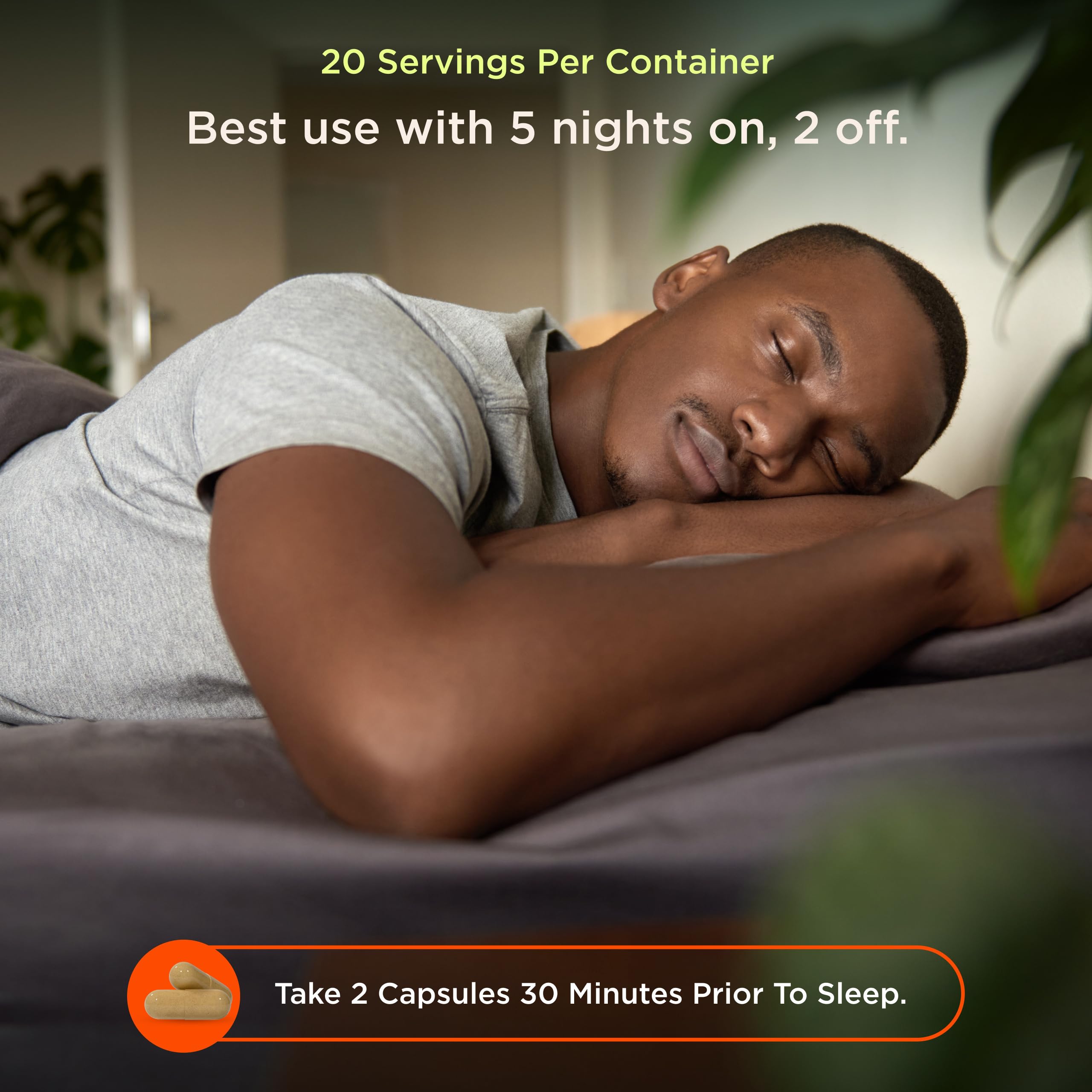 Genius Sleep AID - Smart Sleeping Pills Supplement - Relaxation Enhancer and Mood Support w/Inositol, L-Theanine & Glycine - 40 Capsules The Genius Brand uk supplements