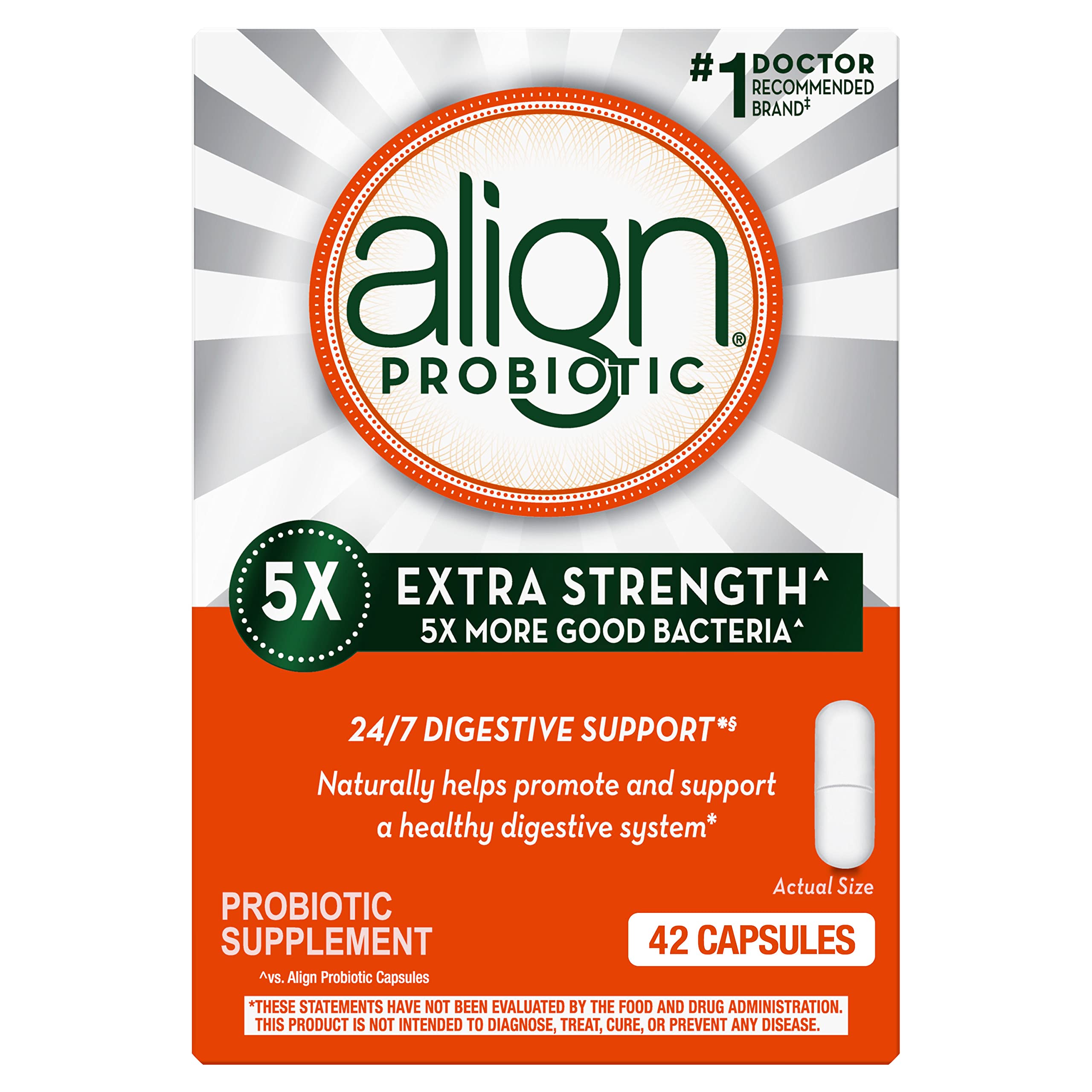 Align Probiotic Extra Strength, Probiotics for Women and Men, #1 Doctor Recommended Align uk supplements