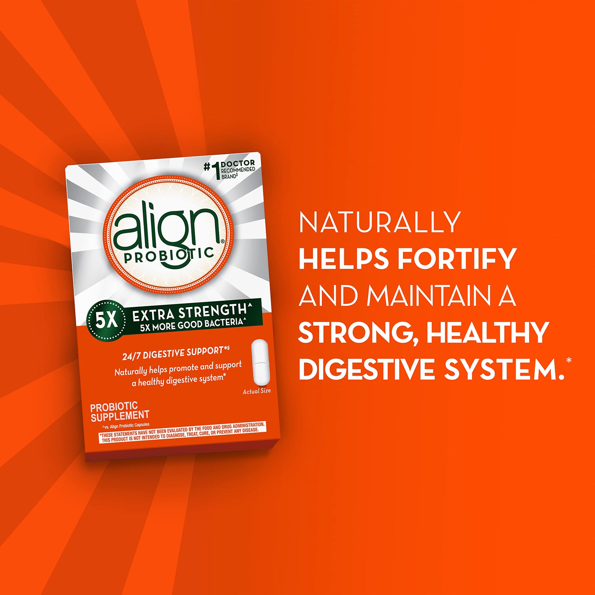 Align Probiotic Extra Strength, Probiotics for Women and Men, #1 Doctor Recommended Align uk supplements