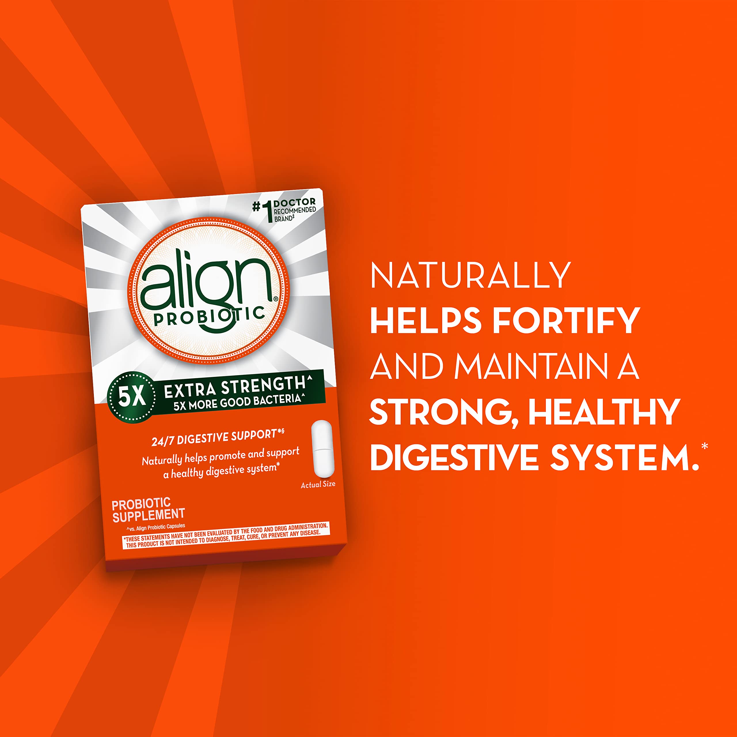 Align Probiotic Extra Strength, Probiotics for Women and Men, #1 Doctor Recommended Align uk supplements