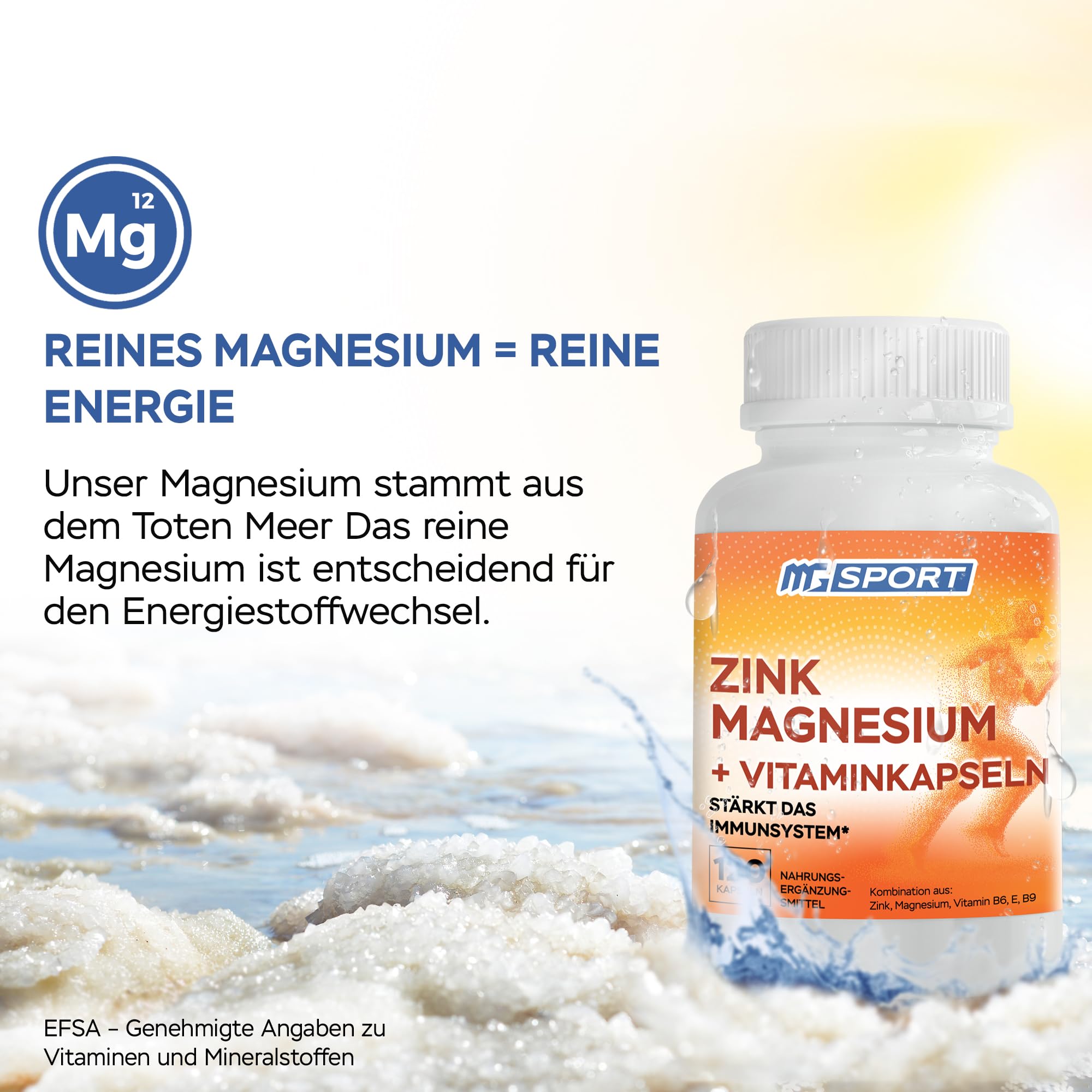 High Absorption Zinc and Magnesium Bundle for Muscle Recovery - Zinc Supplement and Transdermal Magnesium Gel for Leg Cramps MgSport uk supplements
