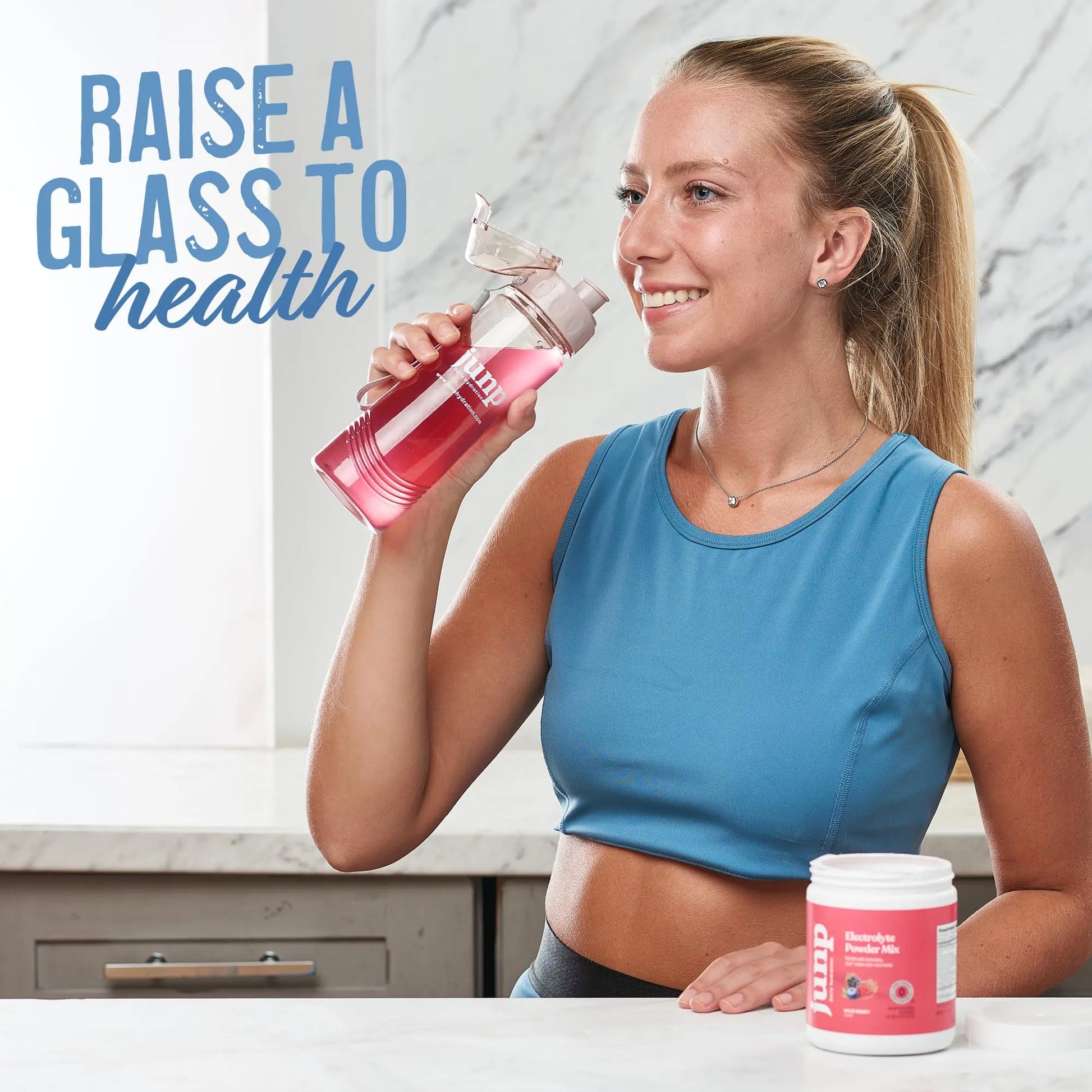 JUNP Electrolytes Powder No Sugar No Carbs – Berry Lemonade Keto Electrolyte Drink Mix - Potassium & Salt Hydration Powder Electrolytes - Zero Calorie Sugar Free Electrolyte Powder, 90 Servings JUNP uk supplements
