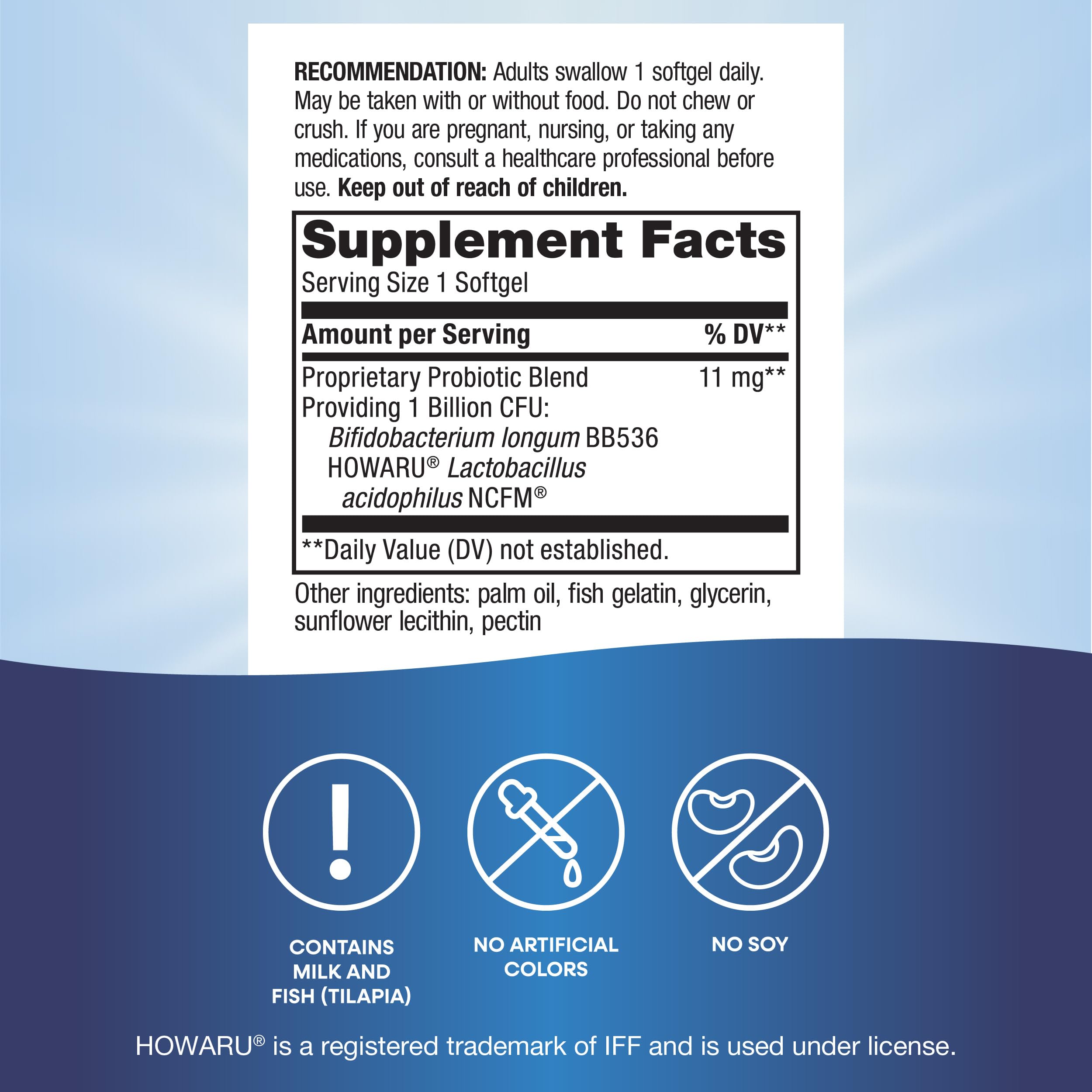 Probiotic Pearls Acidophilus Once Daily Probiotic Supplement, 1 Billion Live Cultures, Survives Stomach Acid, No Refrigeration, 90 Softgels Nature's Way uk supplements