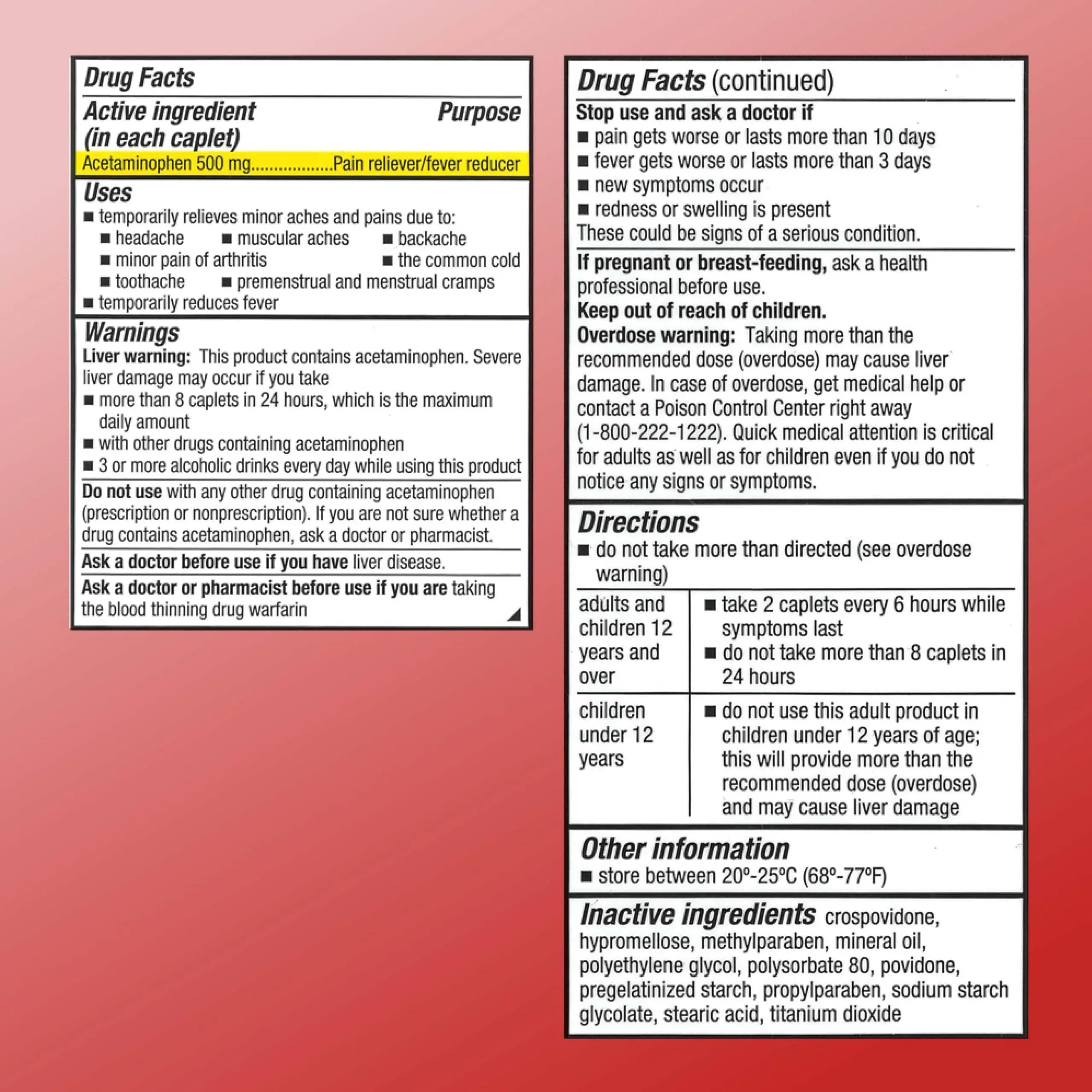 Quality Choice Easy Open Extra Strength Pain Relief, Acetaminophen 500mg Extra Strength, Pain Reliever and Fever Reducer for Headache, Backache, Toothache and Muscle Aches, 150 Count Bottle. Quality Choice uk supplements