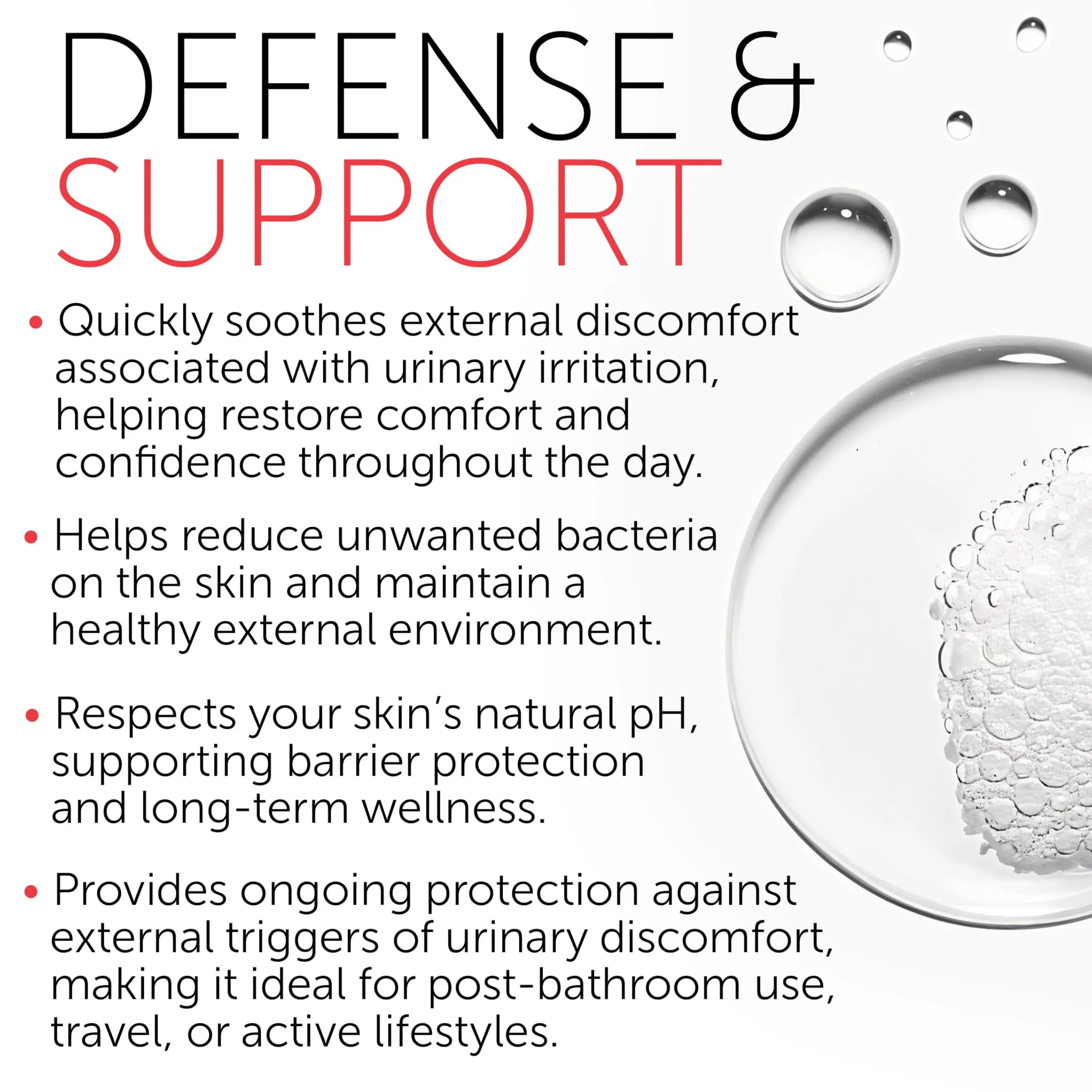Feminine Spray | UTI Treatment for Women | UTI Defense & Intimate Odor Control | Daily Feminine Hygiene Spray | Eliminate Harmful Bacteria | Gentle, Safe, Travel-Friendly & pH-Balanced | 5.1 fl oz Terramed Just Think Comfort uk supplements