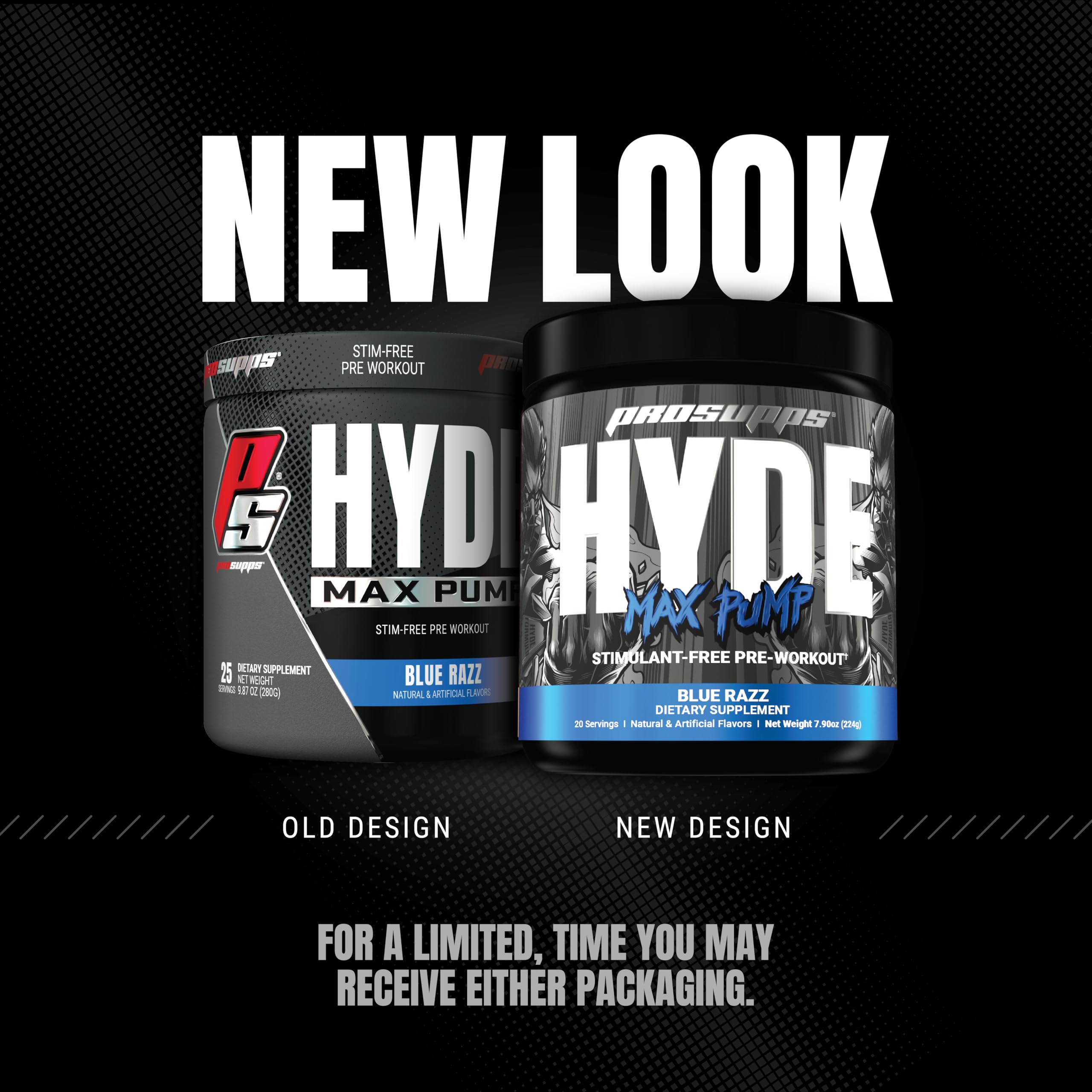 PROSUPPS Hyde Max Pump Pre Workout for Men and Women - Nitric Oxide Supplement PROSUPPS uk supplements
