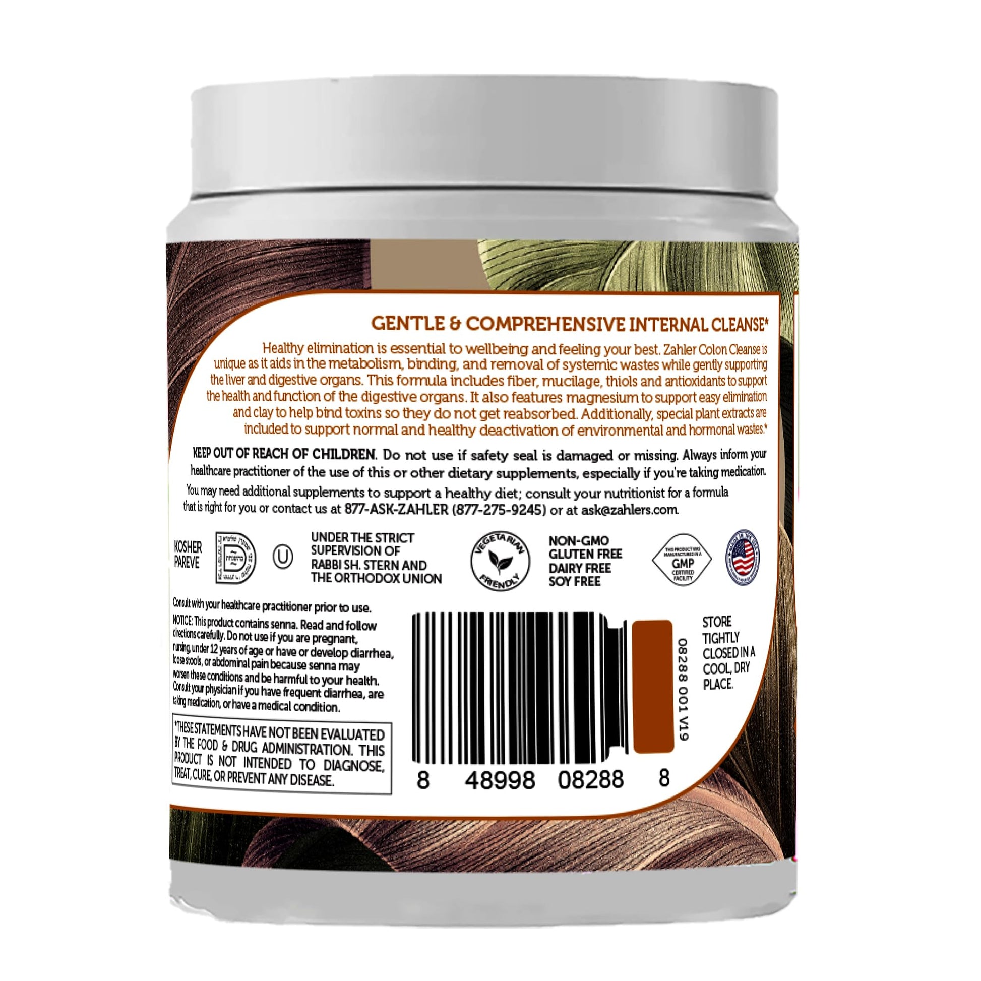 Zahler Colon Cleanse, 10 Day Detox and Gut Health Support, Intestinal Cleanse Supplement Zahler uk supplements