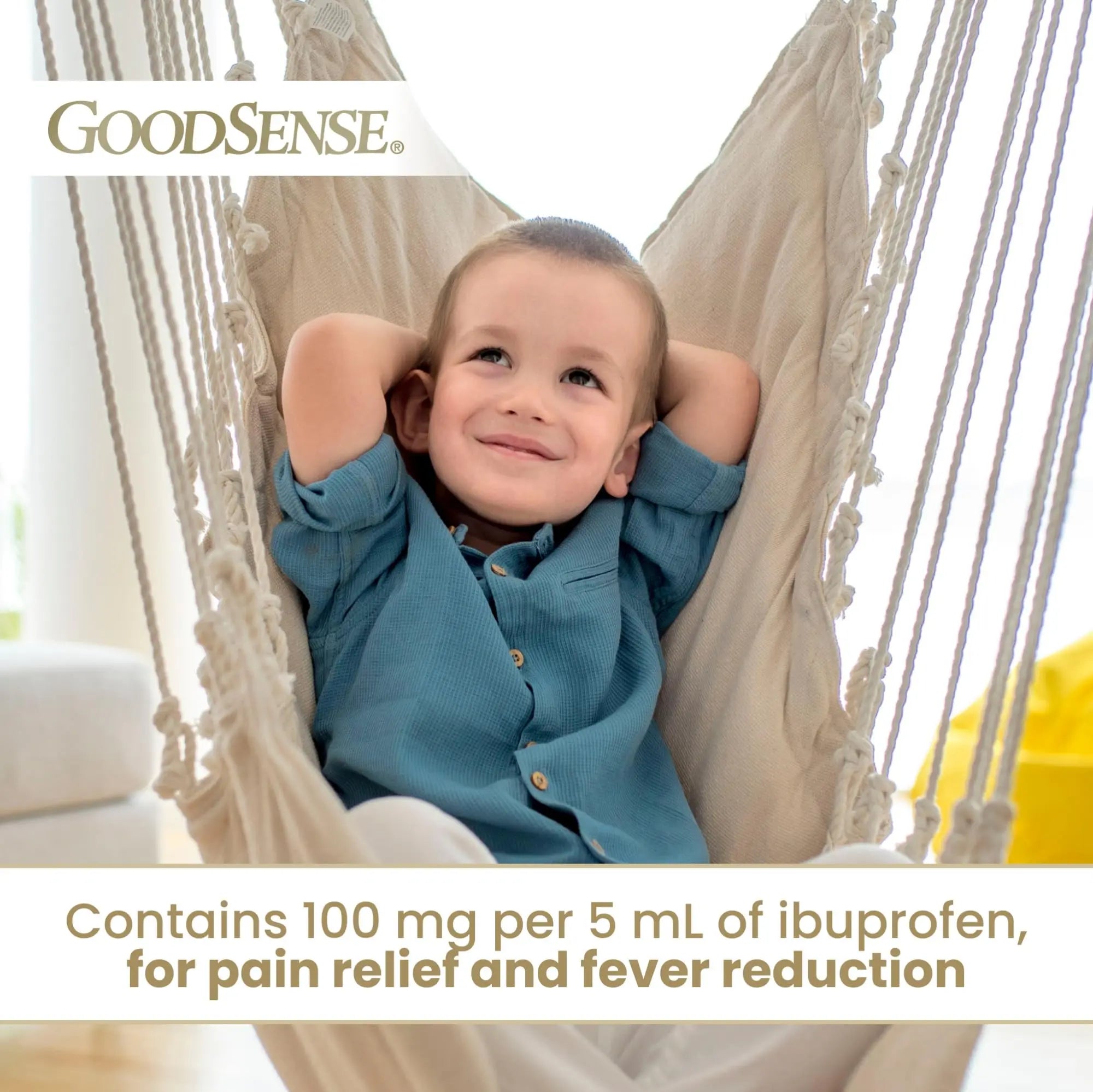 GoodSense Children's Ibuprofen Chewable Tablets, 100 mg, 24 Count, Pain Reliever and Fever Reducer (NSAID), Temporarily Reduces Fever and Relieves Minor Aches and Pain GoodSense uk supplements