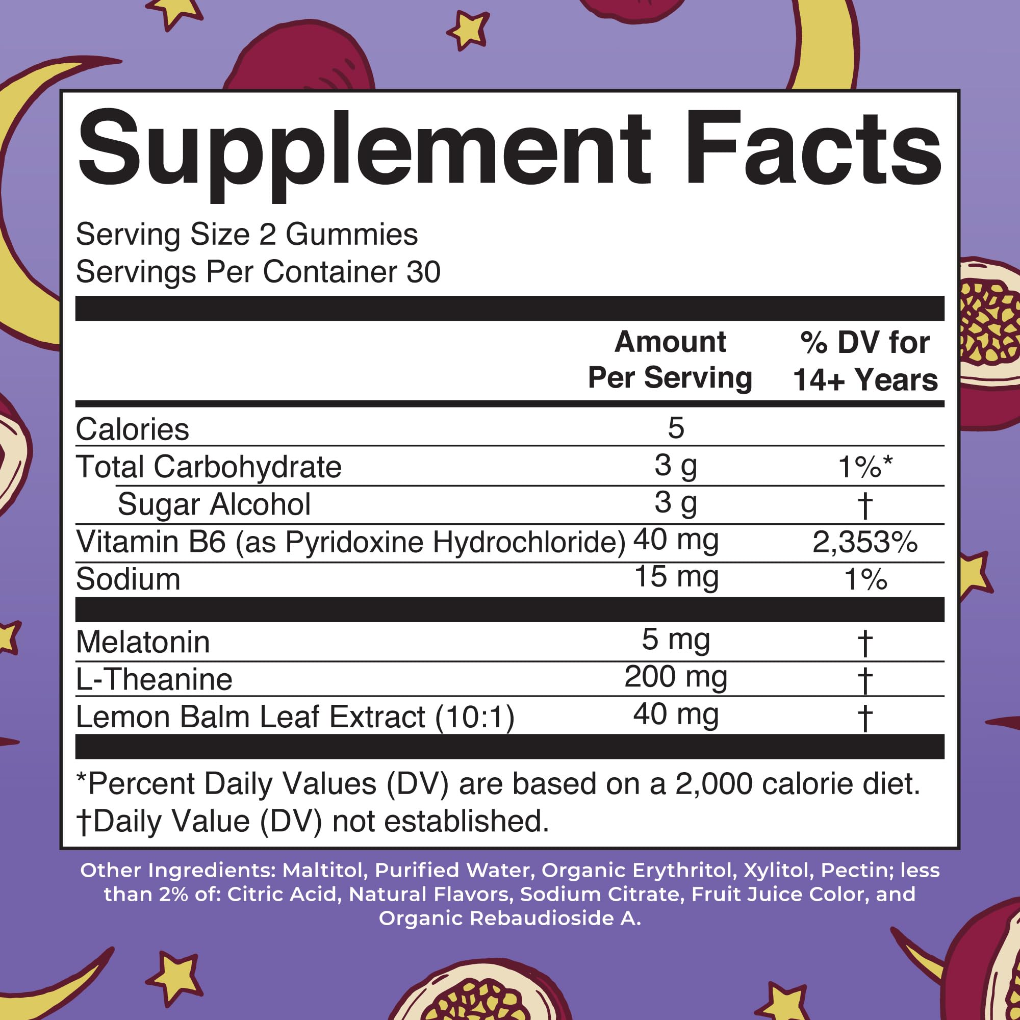 MaryRuth Organics Melatonin 5mg Sleep Gummy with L-Theanine | Lemon Balm | Vitamin B6 | Sugar-Free | Relaxation | Vegan | Non-GMO | Gluten Free | 60 Count MARYRUTH'S uk supplements