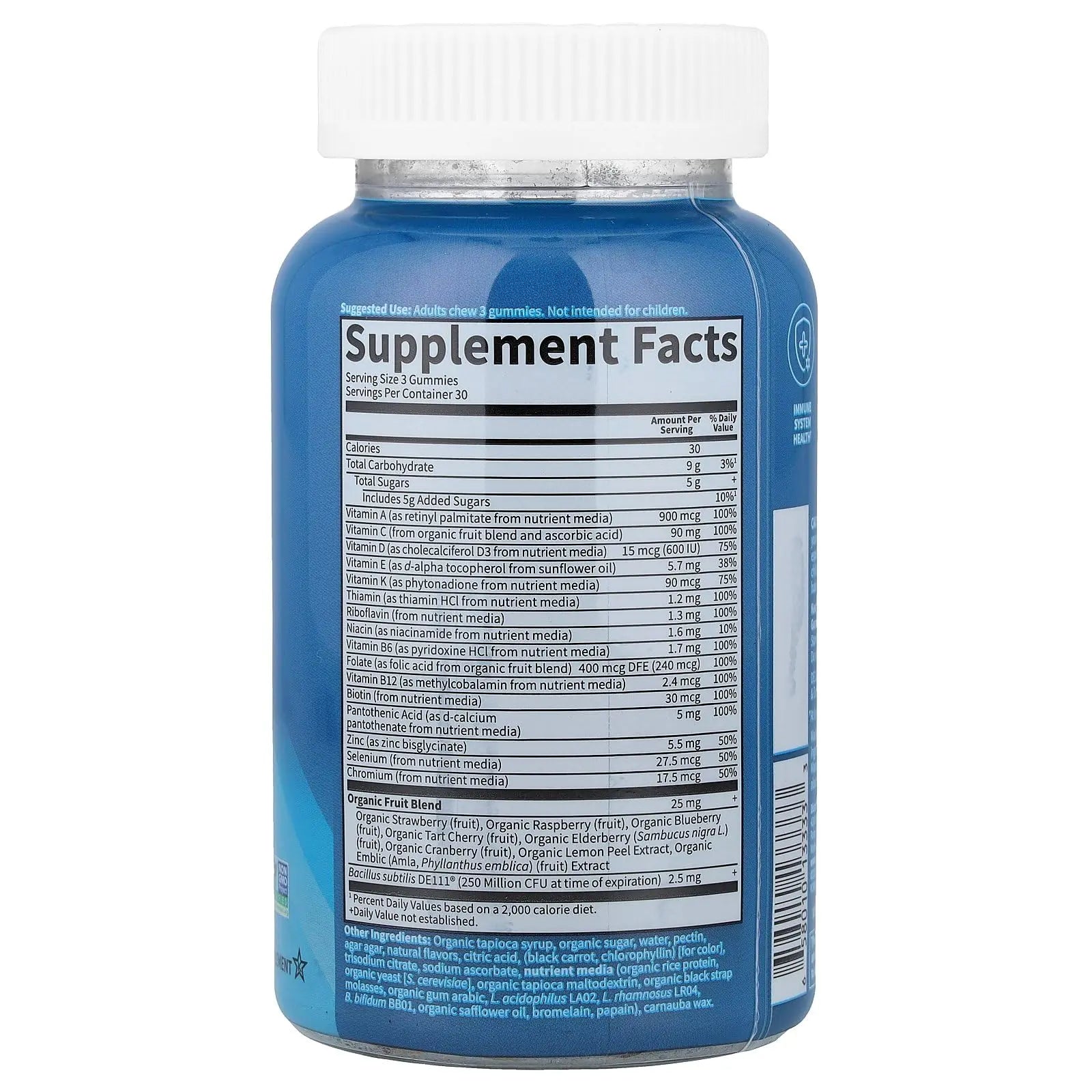 Men’s Multivitamin Gummy: Vitamins C, D, E, B & Zinc for Energy, Stamina & Stress, Probiotics for Digestive & Immune Health, Vitamin Code Garden of Life uk supplements