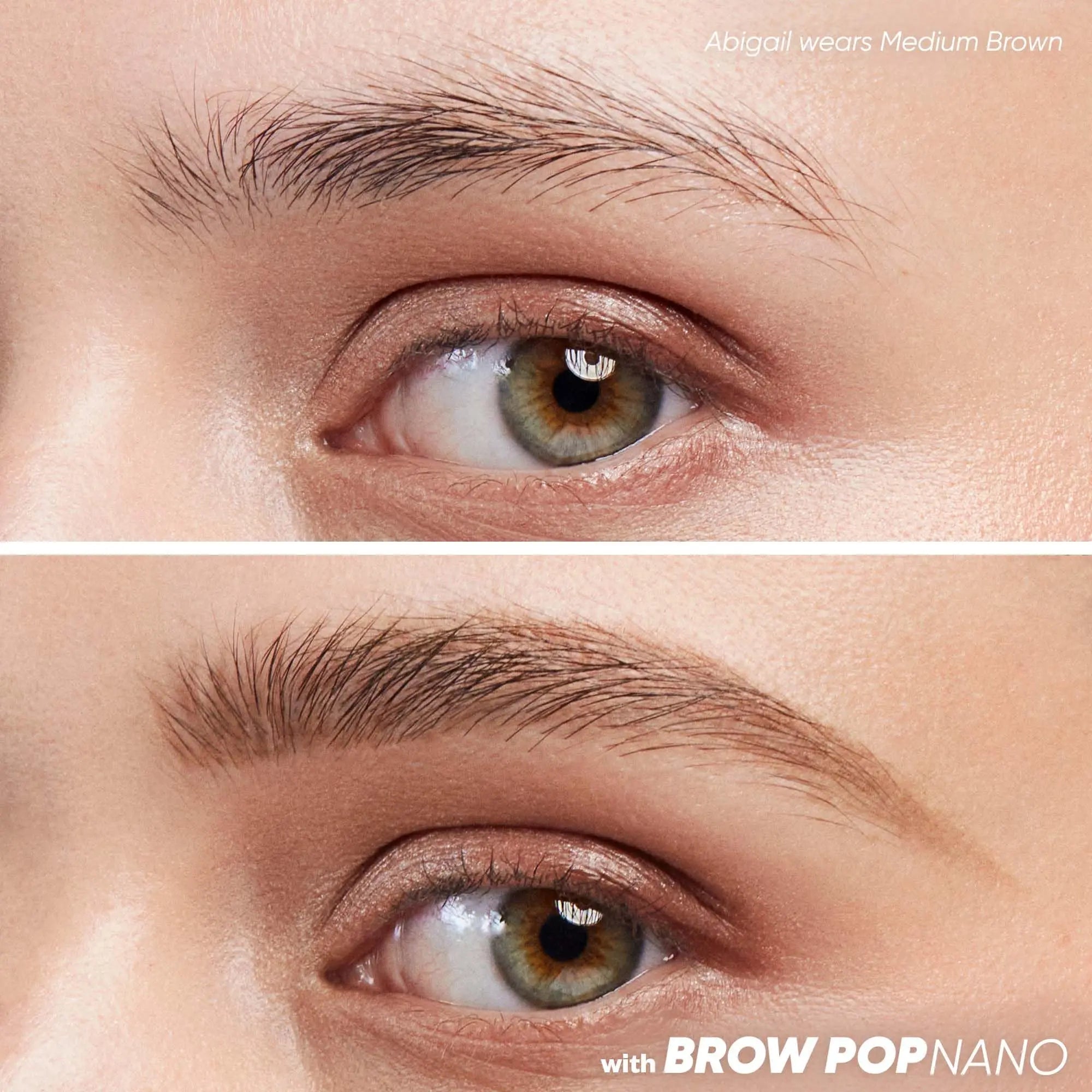 Kosas Brow Pop Nano Eyebrow Pencil – Ultra-Fine 1mm Micro Brow Pencil with Spoolie, Medium Brown Kosas uk supplements