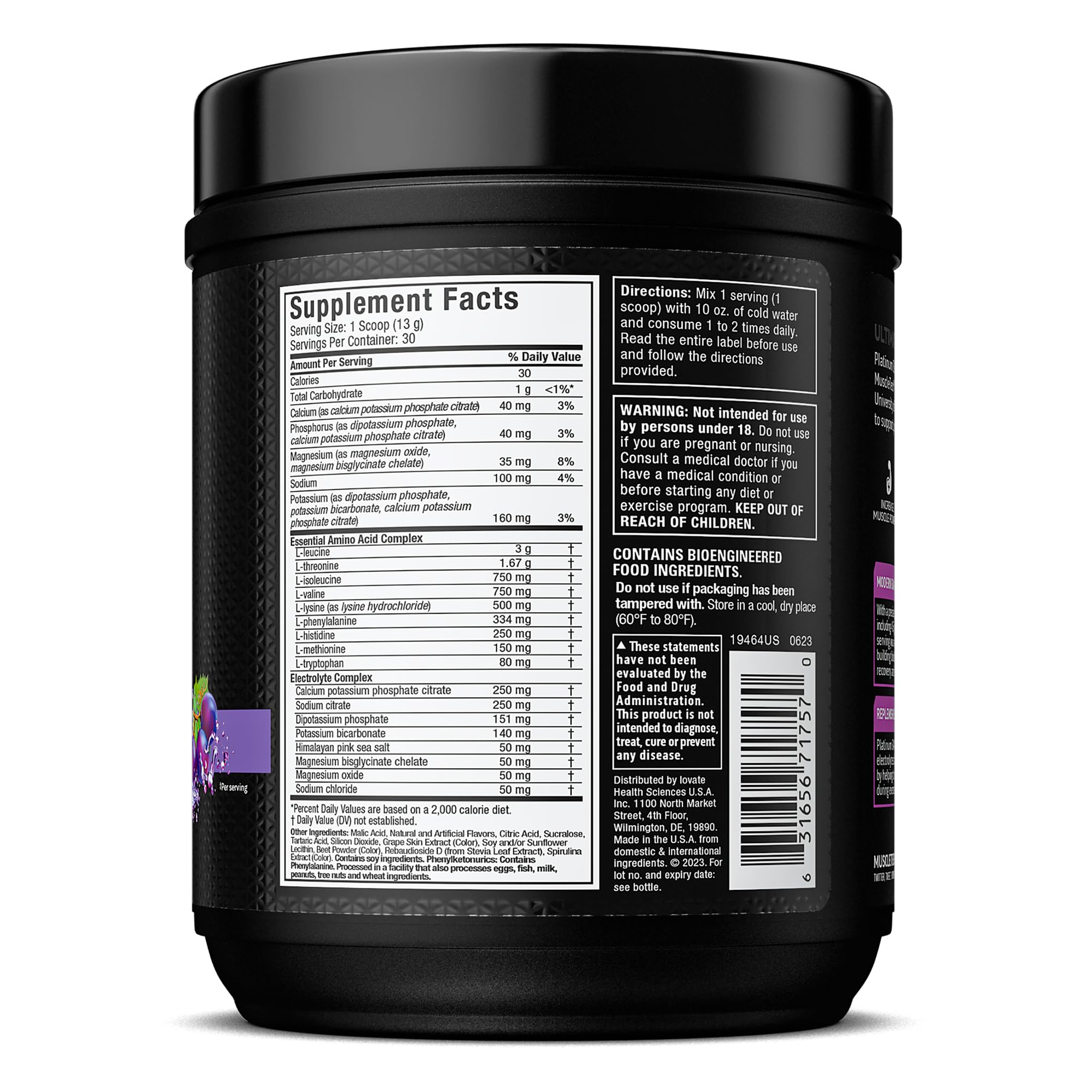 MuscleTech | Platinum 100% EAA+ |Essential Amino Acids | Muscle Strength Builder MuscleTech uk supplements