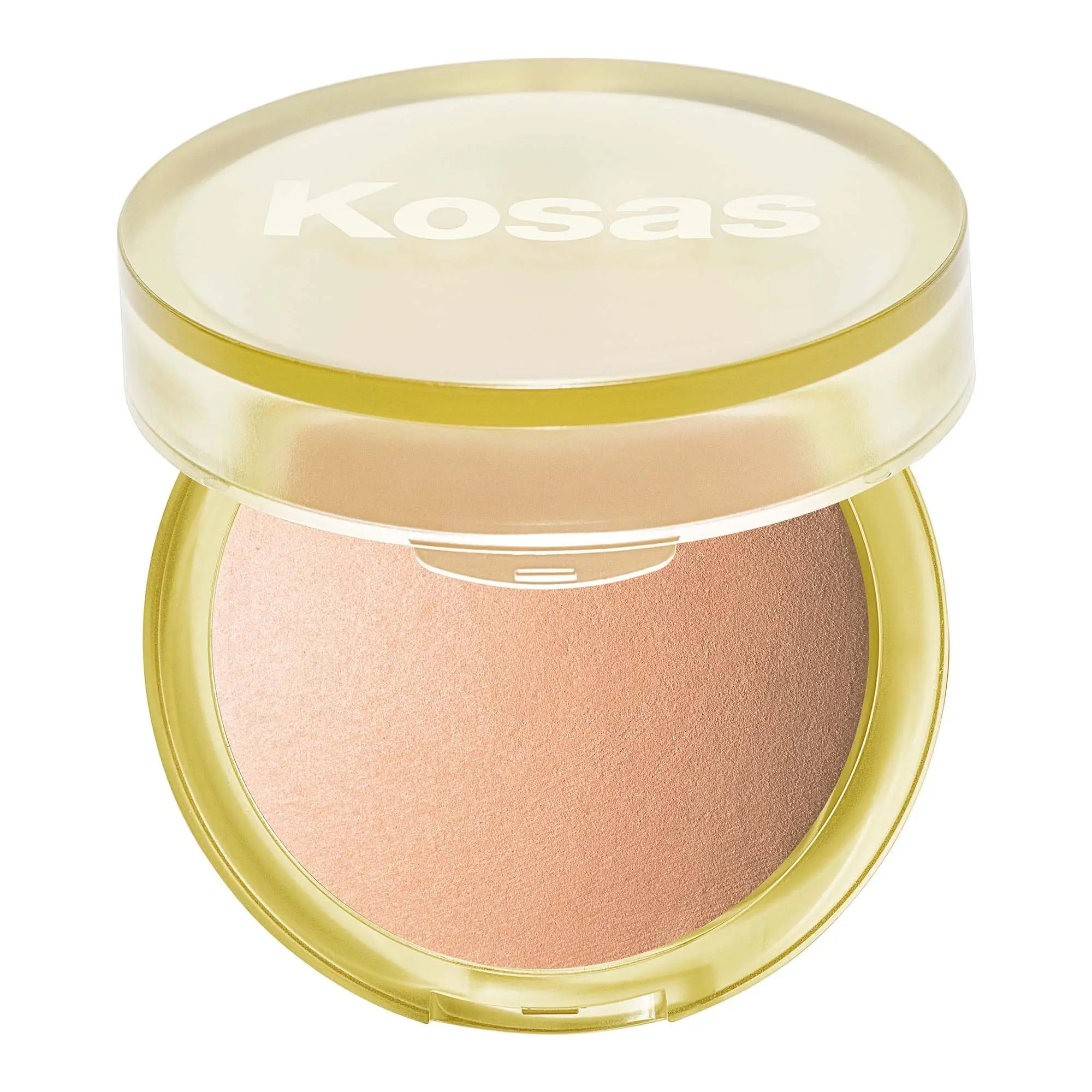 Kosas Sun Show Glowy Warmth Baked Bronzer - Contouring Powder for Cheekbones, Nose & Jawline - Enriched with Concentrated Fatty Acids - Talc-Free, Vegan & Hypoallergenic - Waves Kosas uk supplements