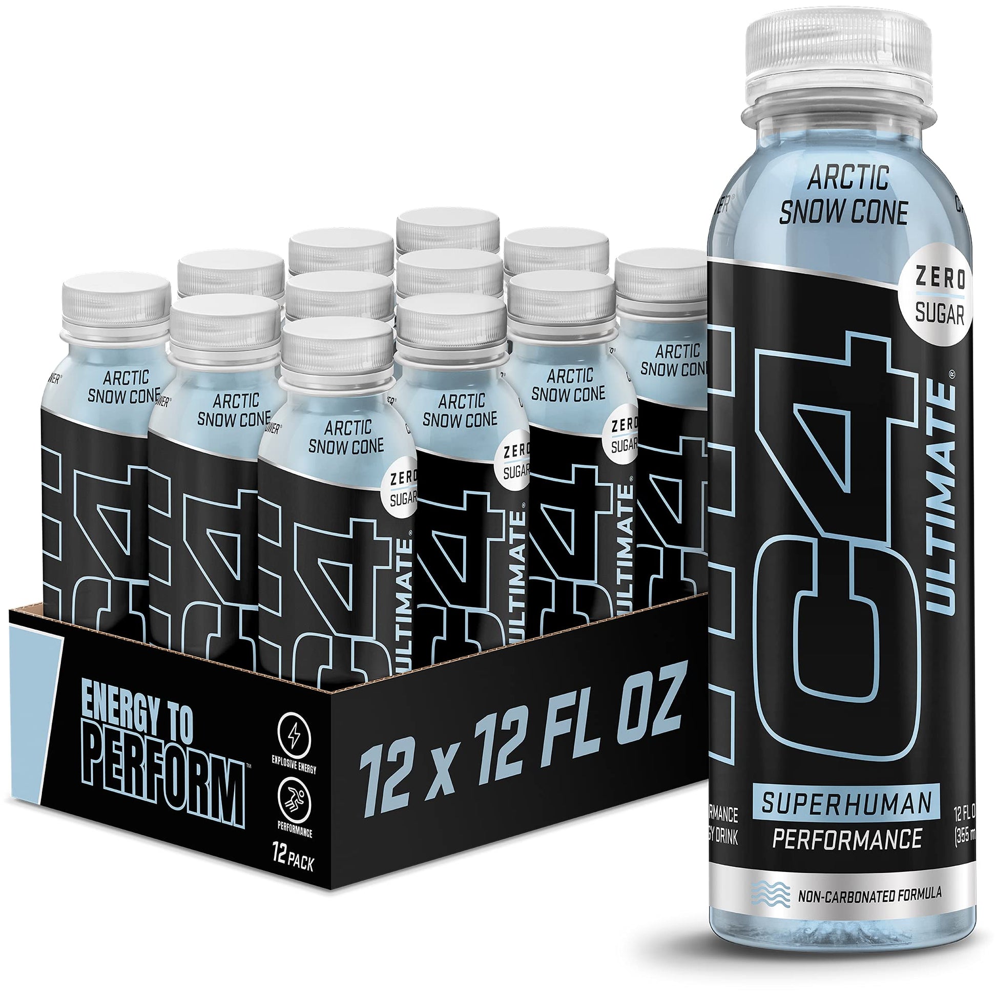 C4 Ultimate Non-Carbonated Zero Sugar Energy Drink, Pre Workout Drink + Beta Alanine Cellucor uk supplements