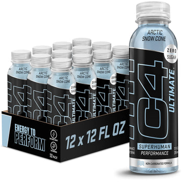C4 Ultimate Non-Carbonated Zero Sugar Energy Drink, Pre Workout Drink + Beta Alanine Cellucor uk supplements