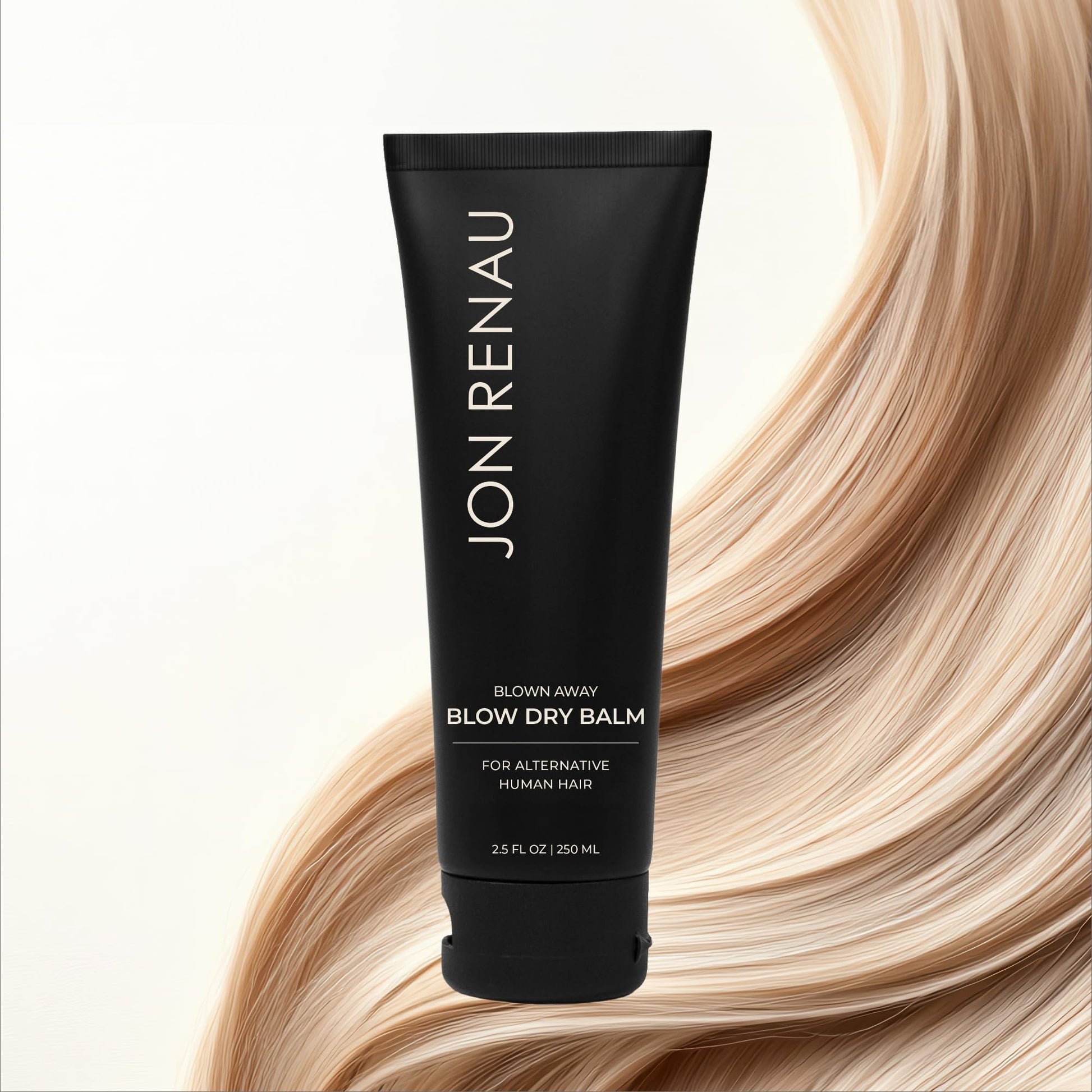 Jon Renau Blown Away Blow Dry Balm for Human Hair Wigs, Shine Enhancing Styling Balm with UV and Color Protection, Lightweight Blow Dry Balm for Human Hair Toppers and Extensions, 2.5 Oz Jon Renau uk supplements