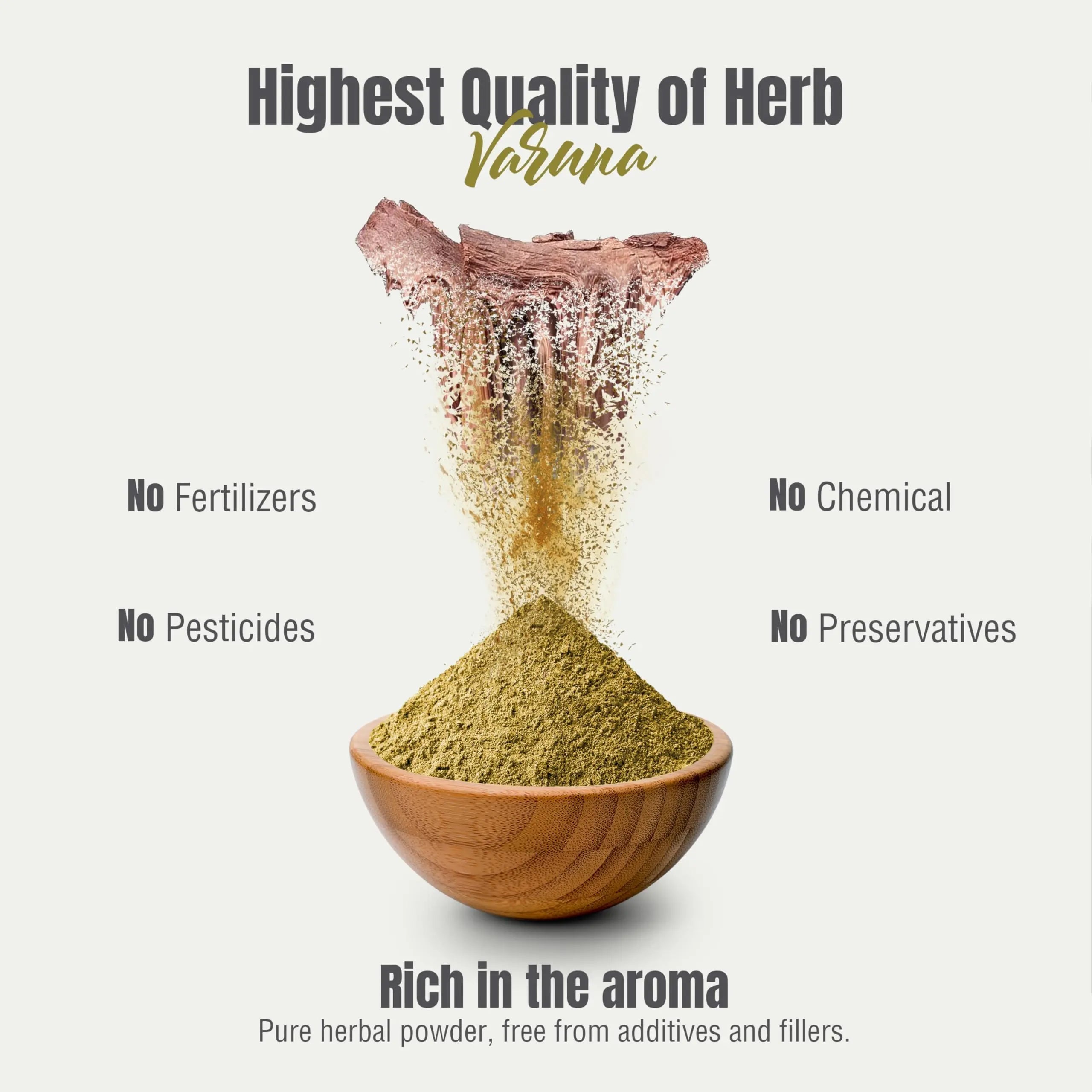HerbsForever Varuna Powder – Crataeva Nurvala – Prostate Health – Support Prostatic, Kidneys, Gall Bladder and Urinary Tract Health – Non GMO, Organic, Vegan – 454 GMS Herbsforever uk supplements