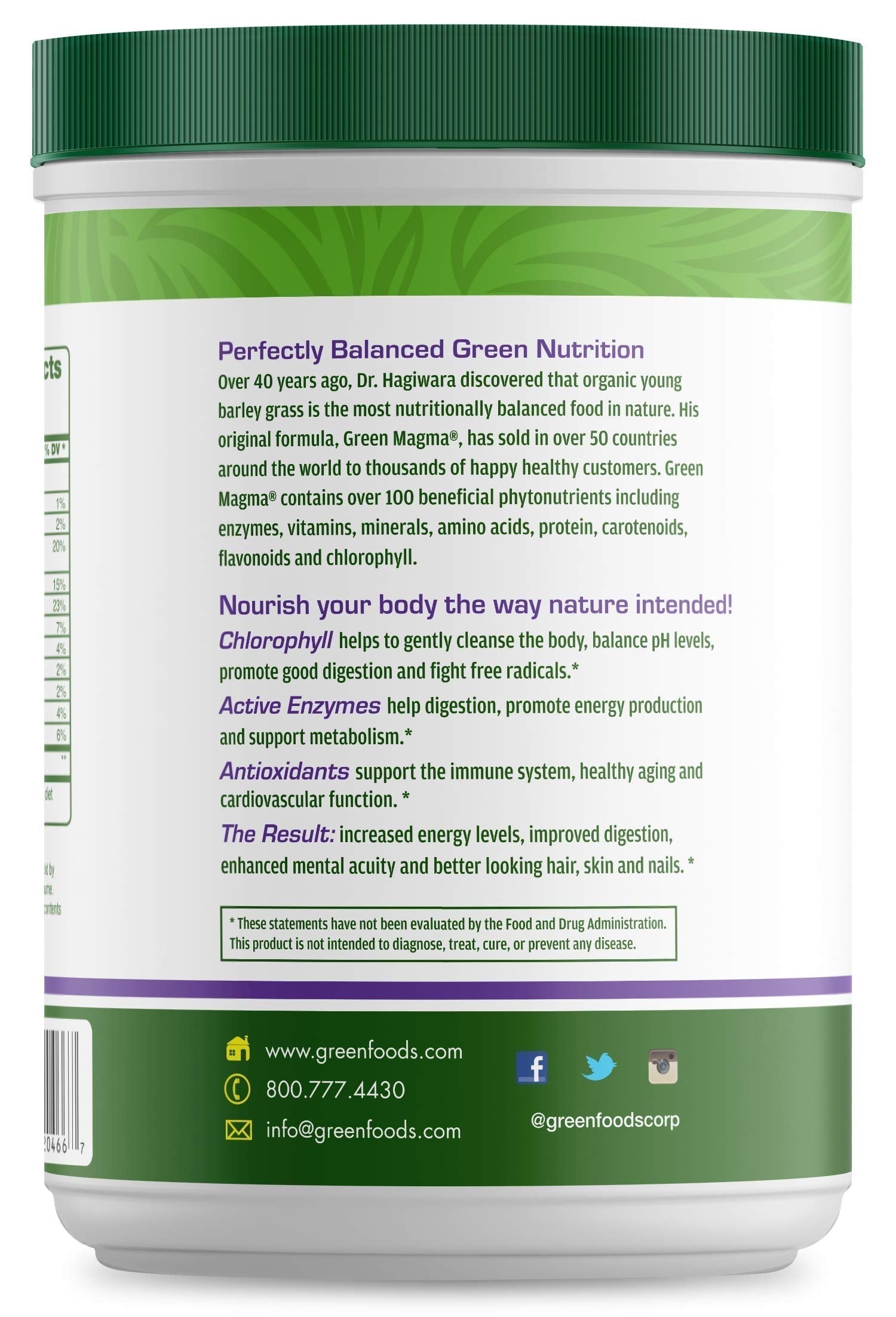 Green Foods Green Magma, 10.6 Ounce Green Foods uk supplements