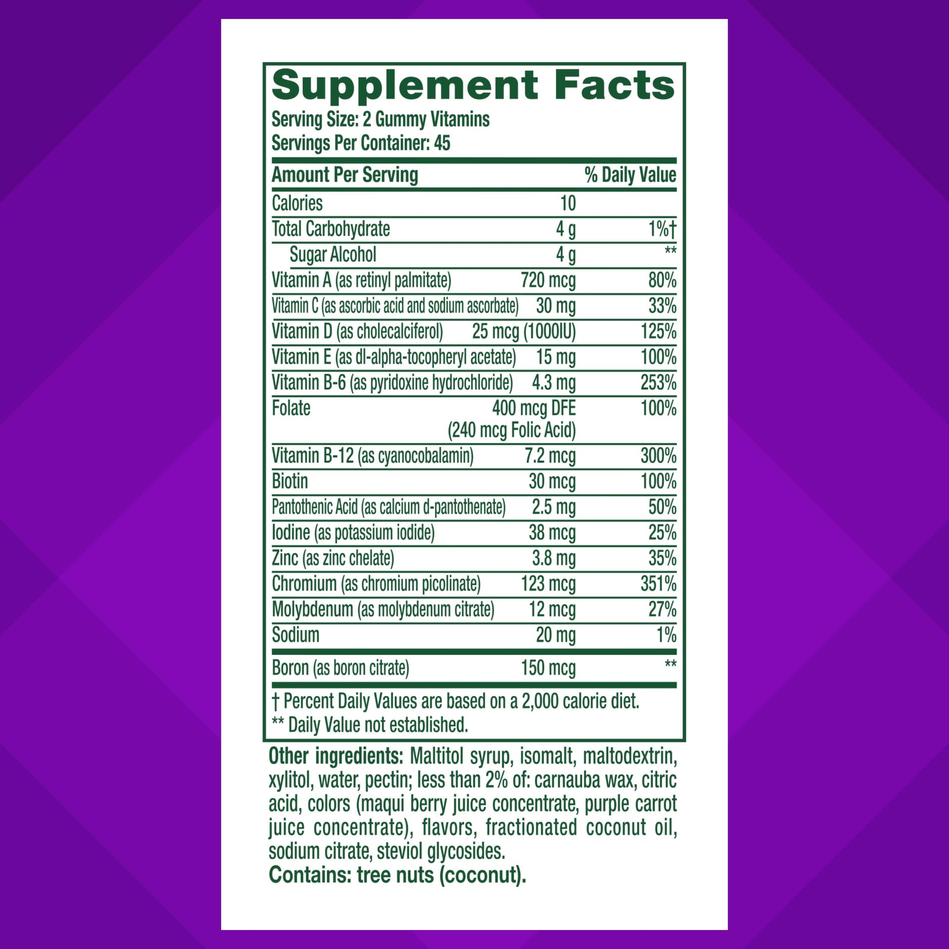 vitafusion Sugar Free Men’s Multi Daily Gummy Multivitamins, Supports Energy Metabolism, Muscle and Immune Health Vitafusion uk supplements