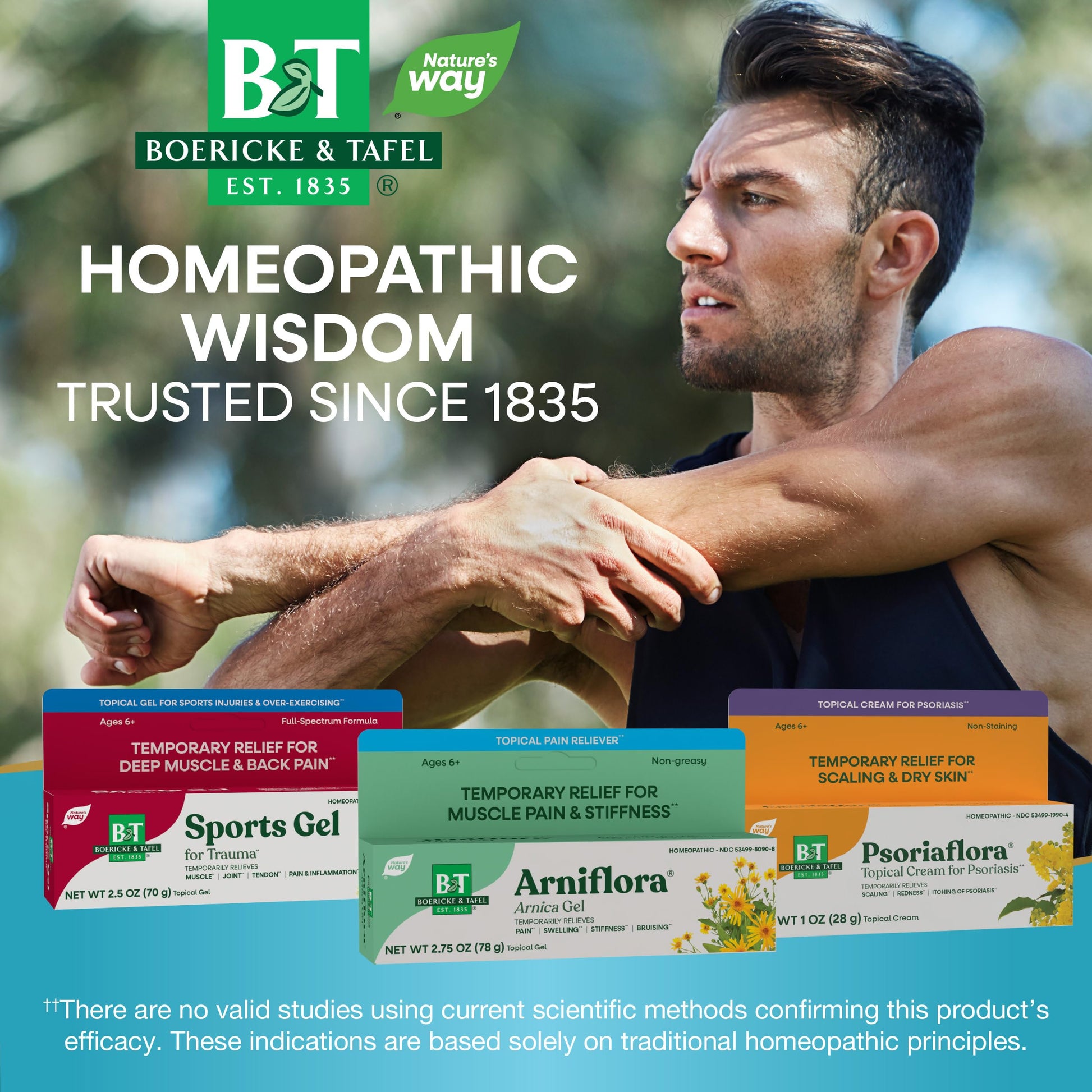 Nature's Way Boericke & Tafel Arniflora Arnica Gel, Temporarily Relieves Pain*, Swelling*, Stiffness*, 2.75 Oz (Packaging May Vary) Nature's Way uk supplements