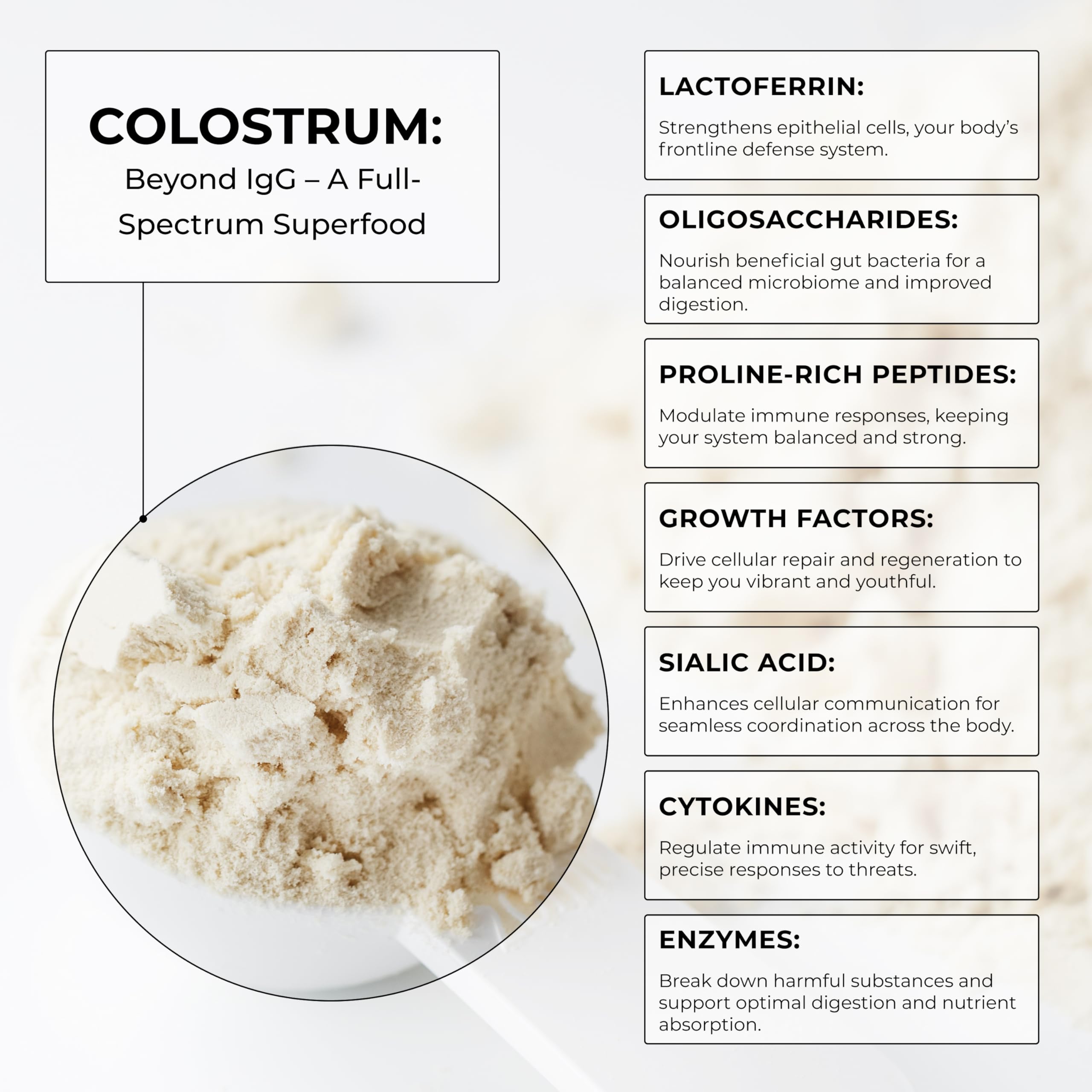 BIOFEMA Bovine Colostrum Supplement - Natures Superfood – First Milk Powder Magic for Gut Health, Immune Support, Physical Recovery, Skin, Hair & Nail Health BIOFEMA uk supplements