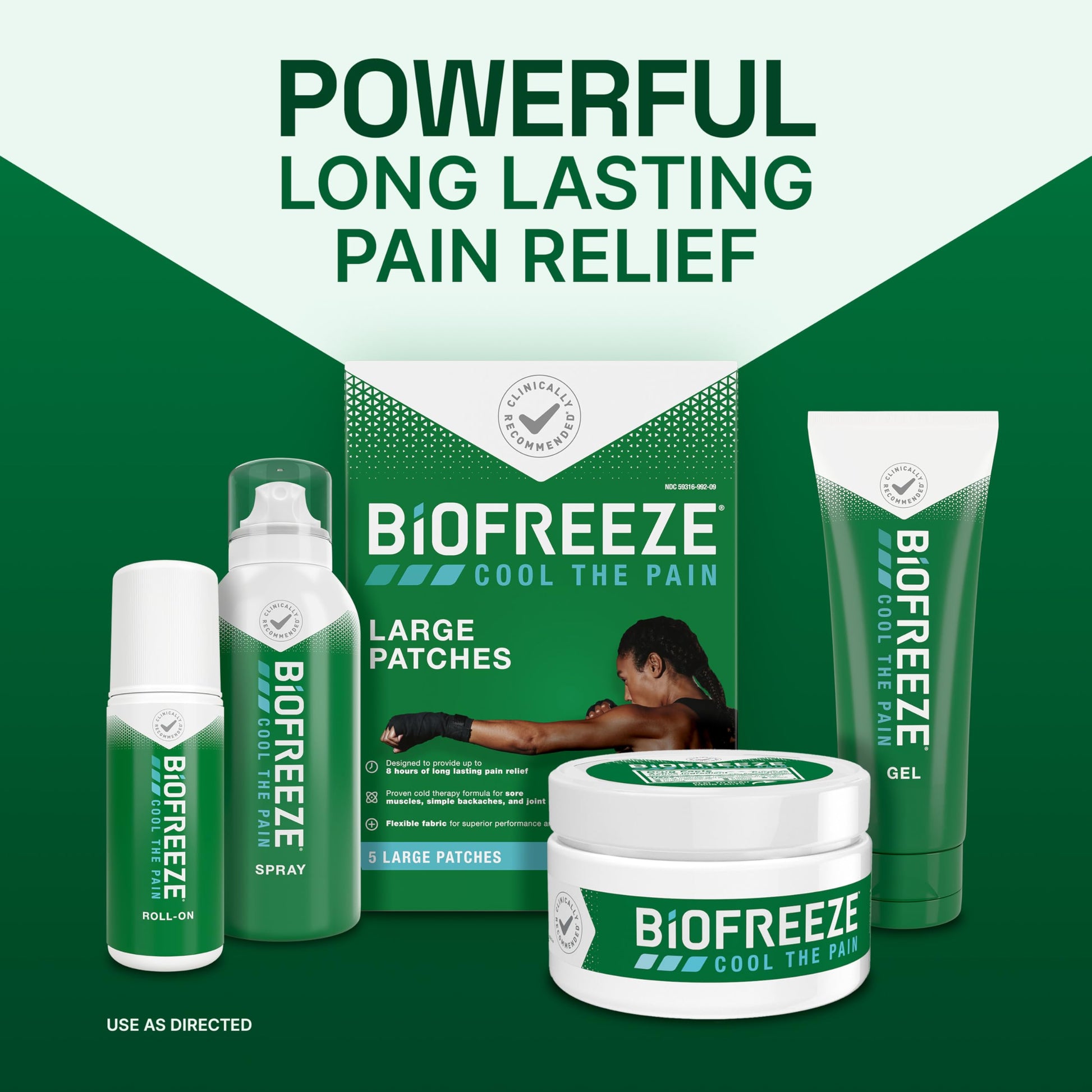 Biofreeze Roll-On Pain-Relieving Gel 3 FL OZ, Colorless Topical Pain Reliever For Muscles And Joints From Arthritis, Backache, Strains, Bruises, & Sprains Biofreeze uk supplements