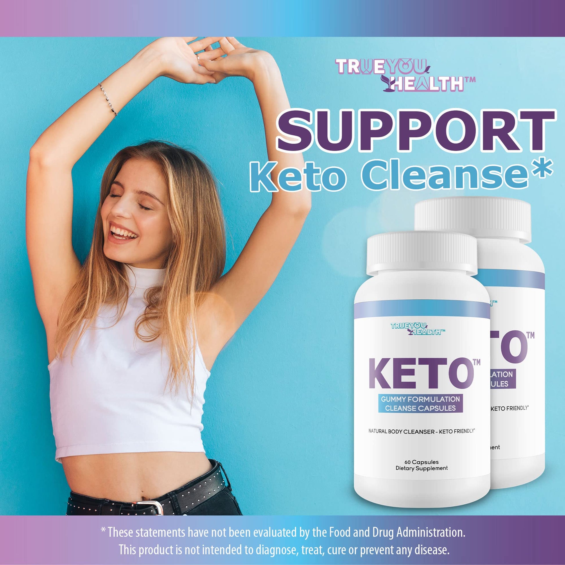 Keto Gummy Formulation Cleanse Capsules - Aid Cleansing & Detoxification - Help Flush Generic uk supplements