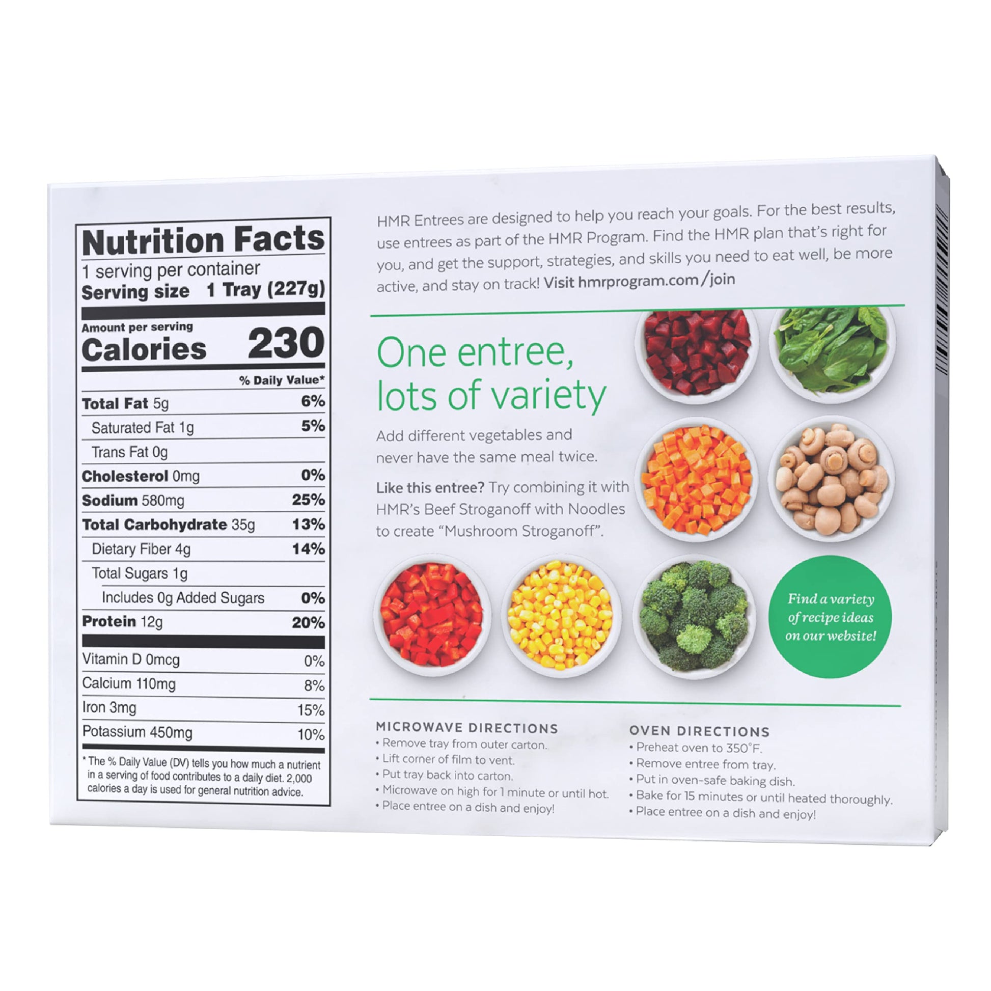 HMR Mushroom Risotto Entrée | Pre-packaged Lunch or Dinner to Support Weight Loss HMR uk supplements