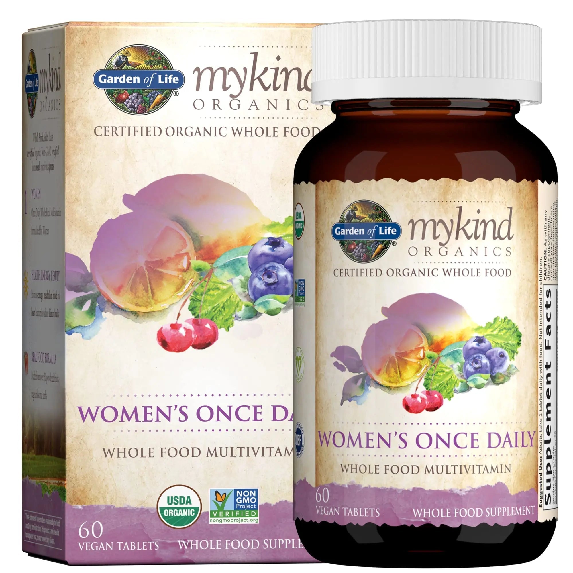 Garden of Life Women's Multivitamin and Zinc Supplement Bundle (2 Items) Garden of Life uk supplements