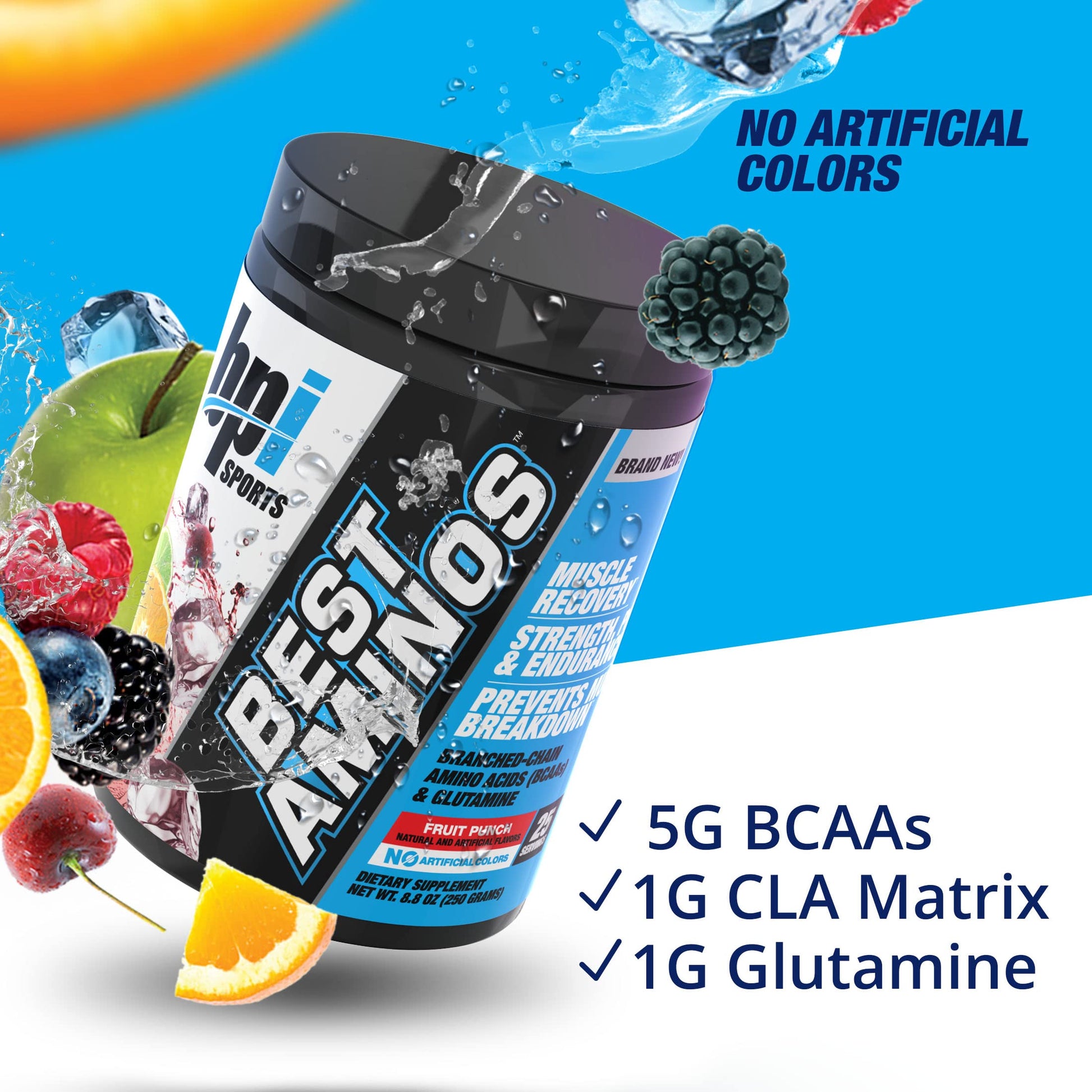 BPI Sports Best Aminos - BCAA Powder Post Workout & Glutamine Recovery Drink BPI Sports uk supplements