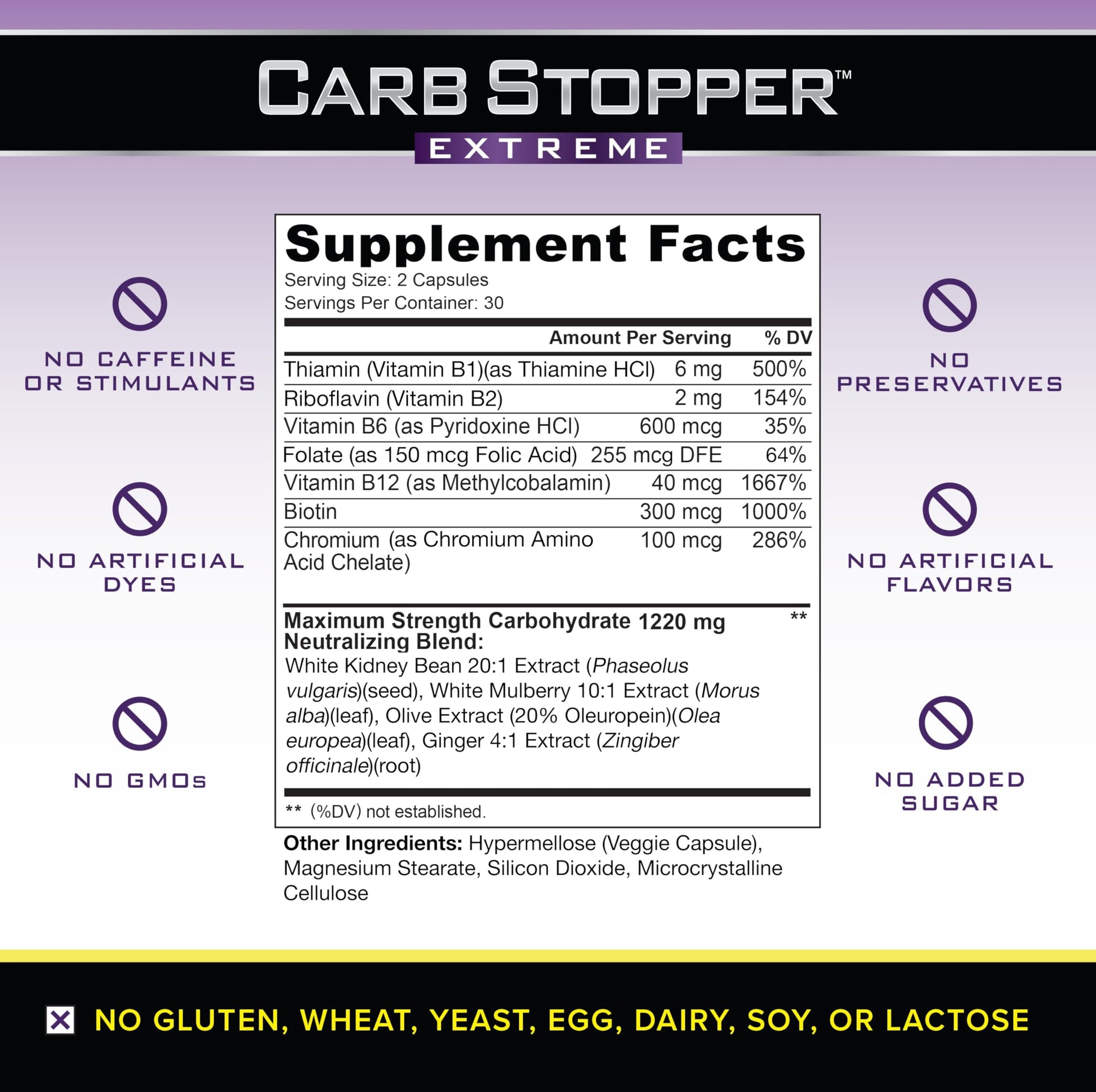 Carb Stopper Extreme (5 Bottles Maximum Strength, Natural Carbohydrate and Starch Carb Stopper Extreme uk supplements