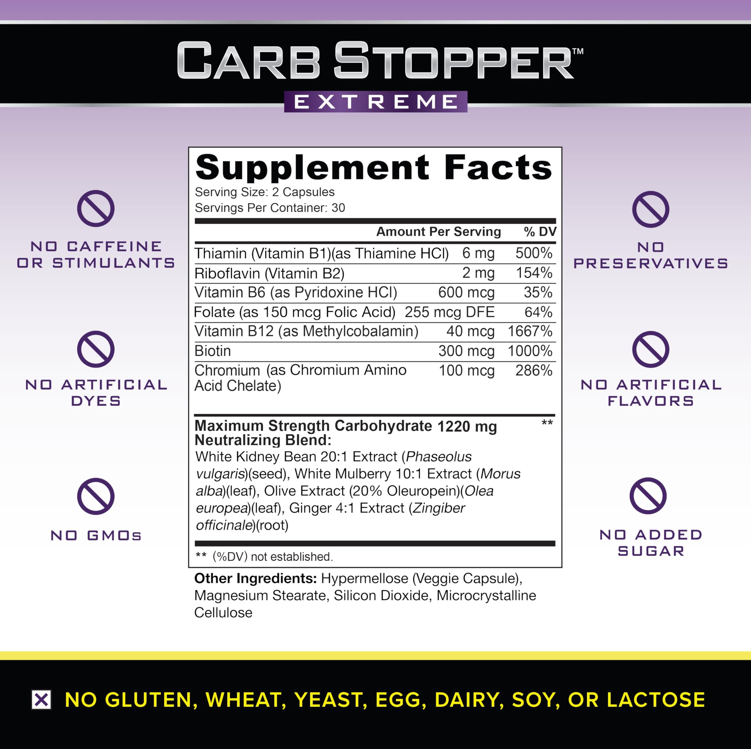Carb Stopper Extreme (5 Bottles Maximum Strength, Natural Carbohydrate and Starch Carb Stopper Extreme uk supplements