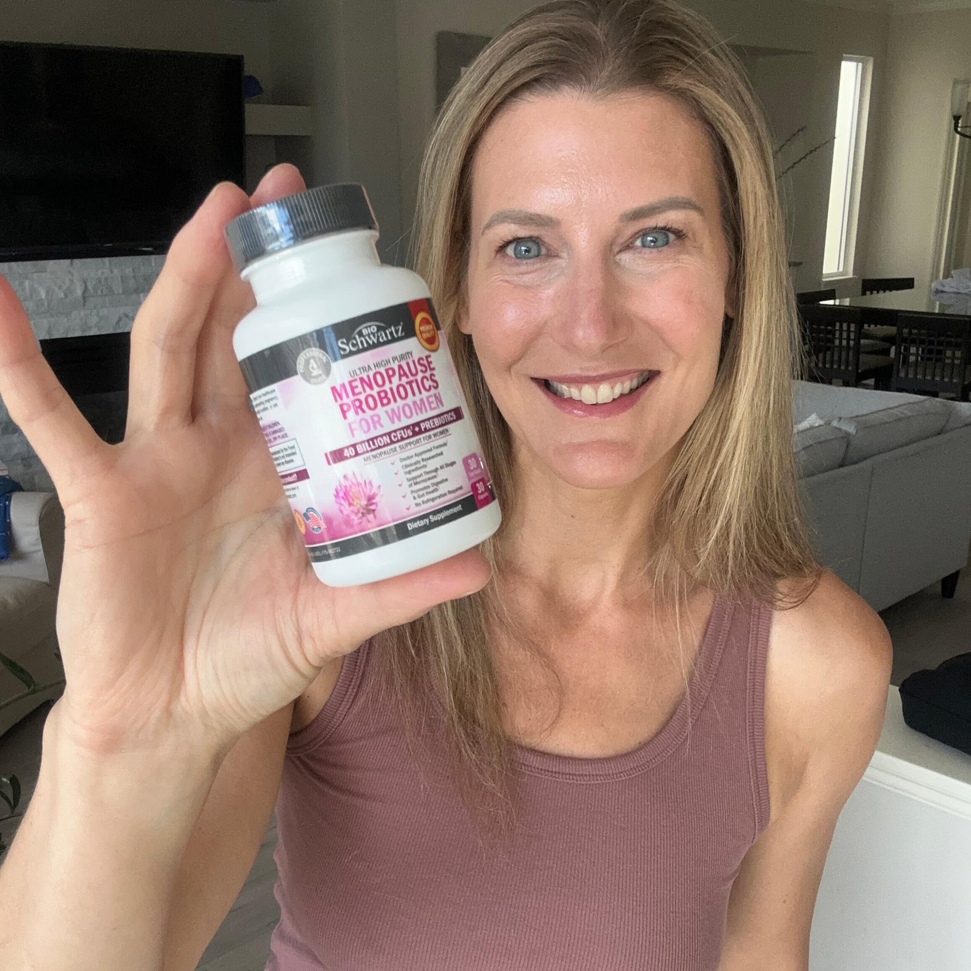 Menopause Support Probiotics for Women - Hot Flashes Night Sweats Mood Swings BioSchwartz uk supplements