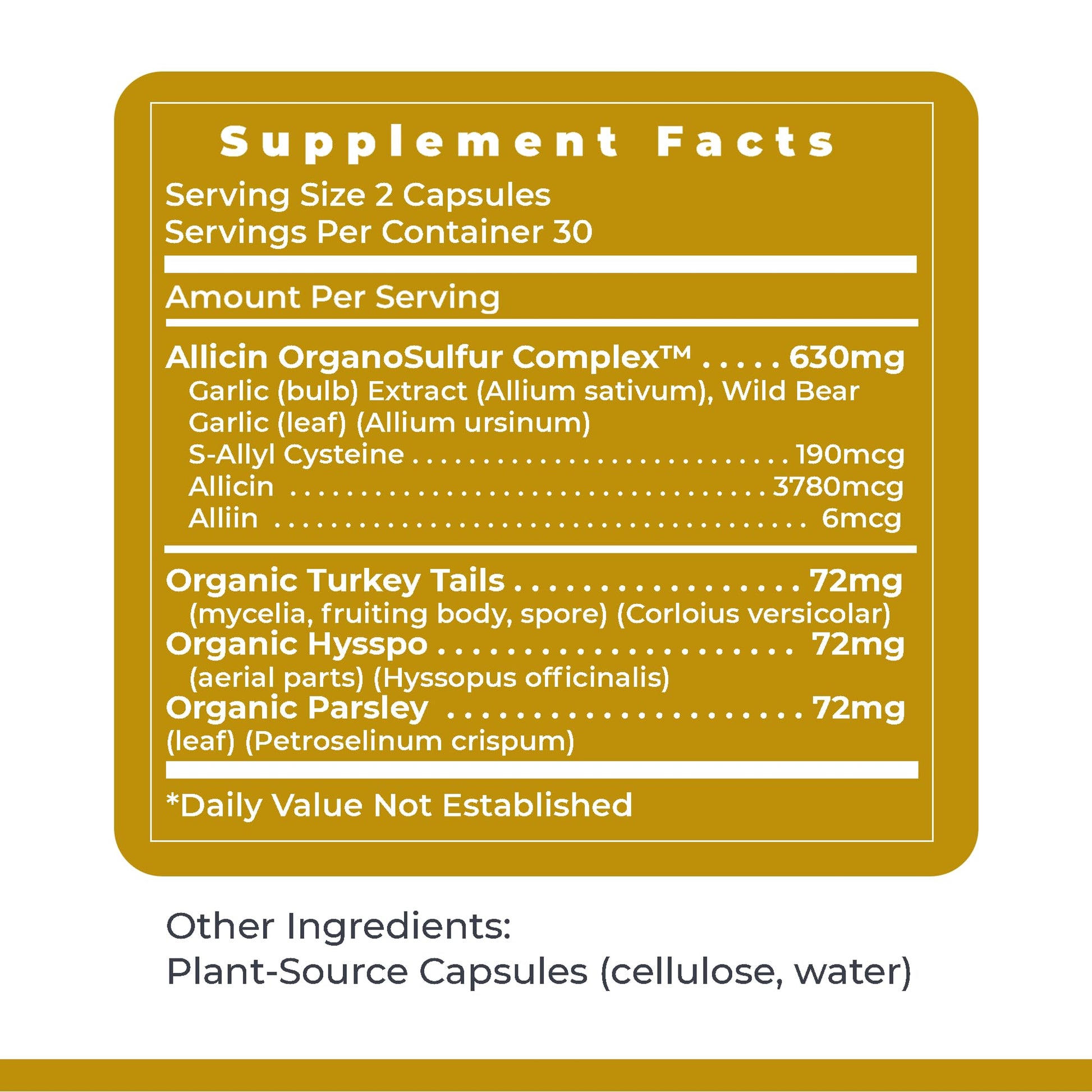 Premier Research Labs Allicidin - Garlic Allicin Supplement, Garlic Supplements, Garlic Pills, Allicin Extract, Garlic Extract, Odorless Garlic Capsules, Immune Support - 60 Vegetarian Capsules Premier Research Labs uk supplements