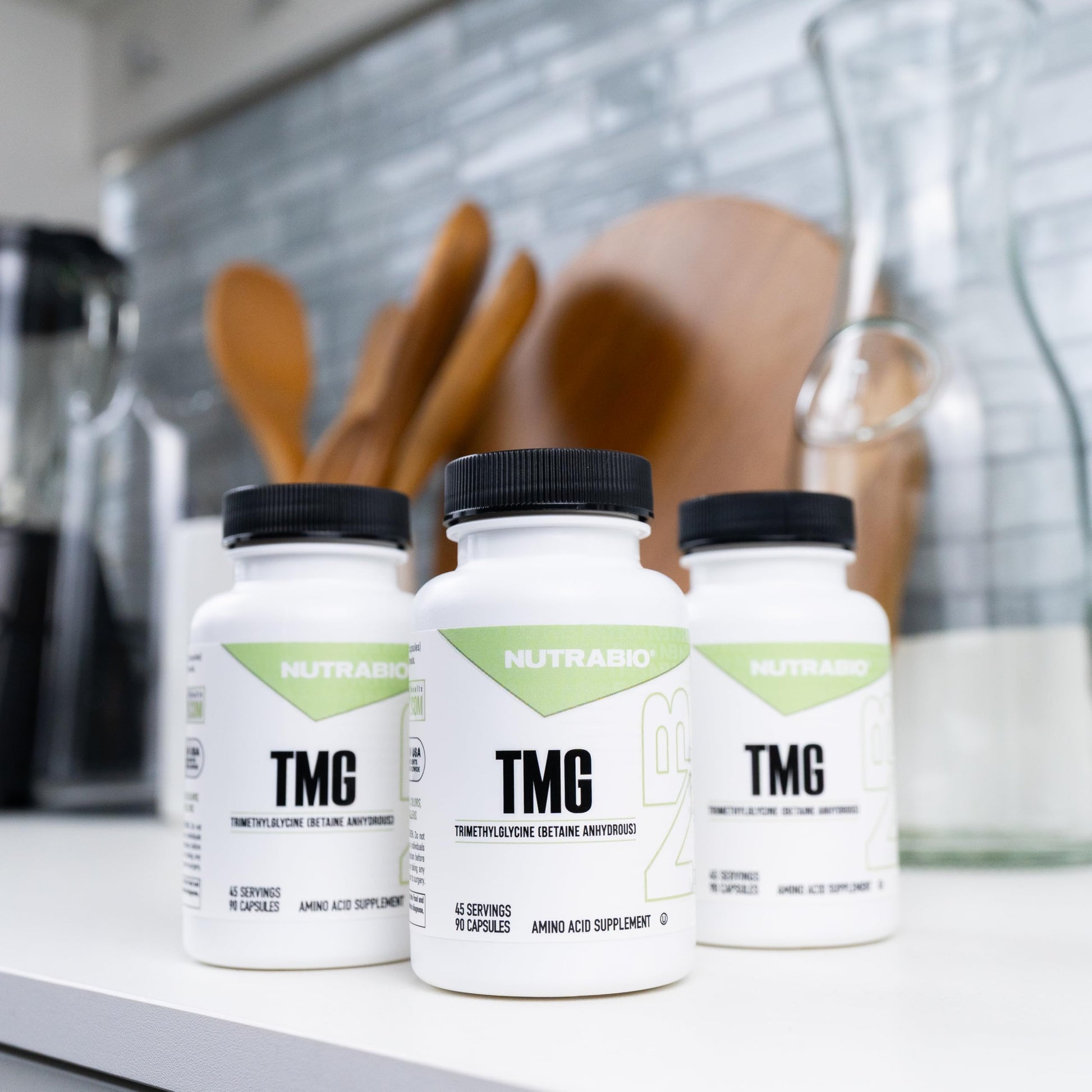 NutraBio TMG Supplements Betaine Anhydrous 500mg Capsules, Trimethylglycine Homocysteine Support NutraBio uk supplements