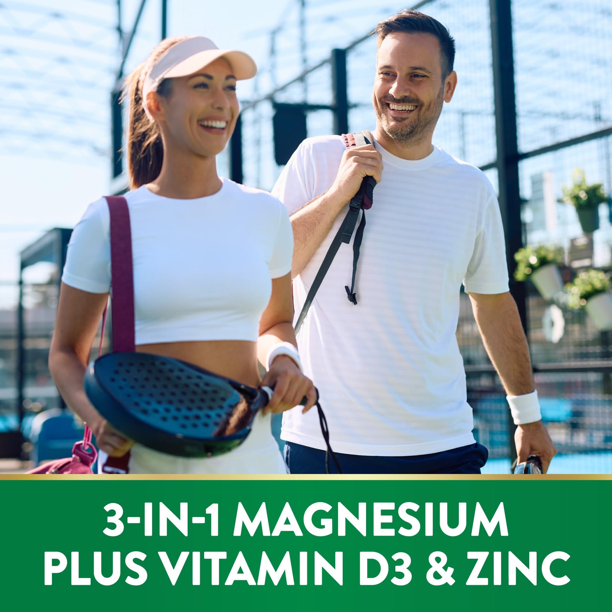 Nature's Truth Triple Magnesium Complex Supplement | 60 Capsules | Glycinate, Citrate & Malate | with D3 & Zinc | Vegetarian, Non-GMO, & Gluten Free Nature's Truth uk supplements