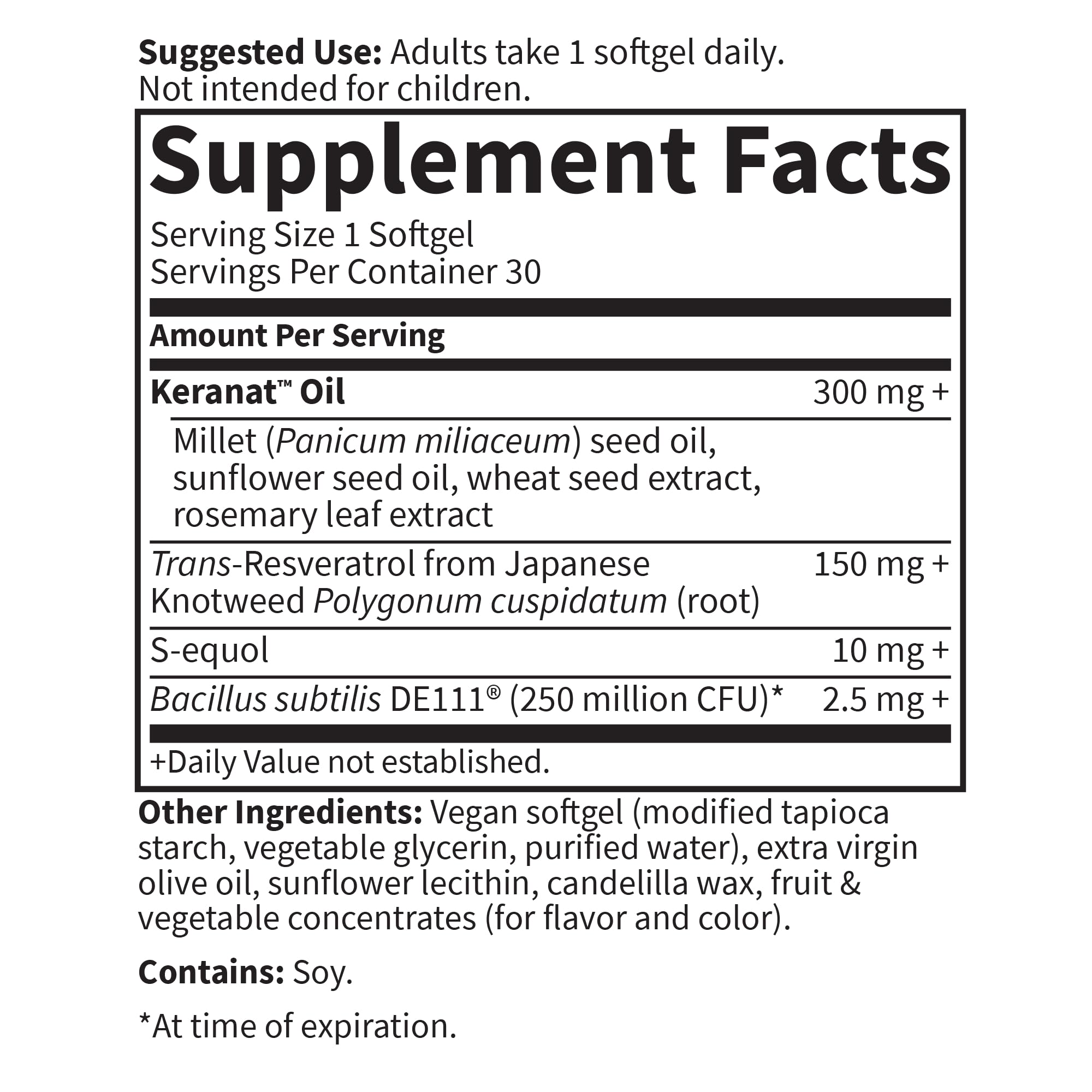 Garden of Life Herbals Menopause Supplement with S-equol & Trans-Resveratrol for Multi-Symptom Relief, Keranat for Thicker, Fuller Hair Growth – Non-GMO, Gluten-Free, Vegan, Berry Flavor, 30 Servings Garden of Life uk supplements
