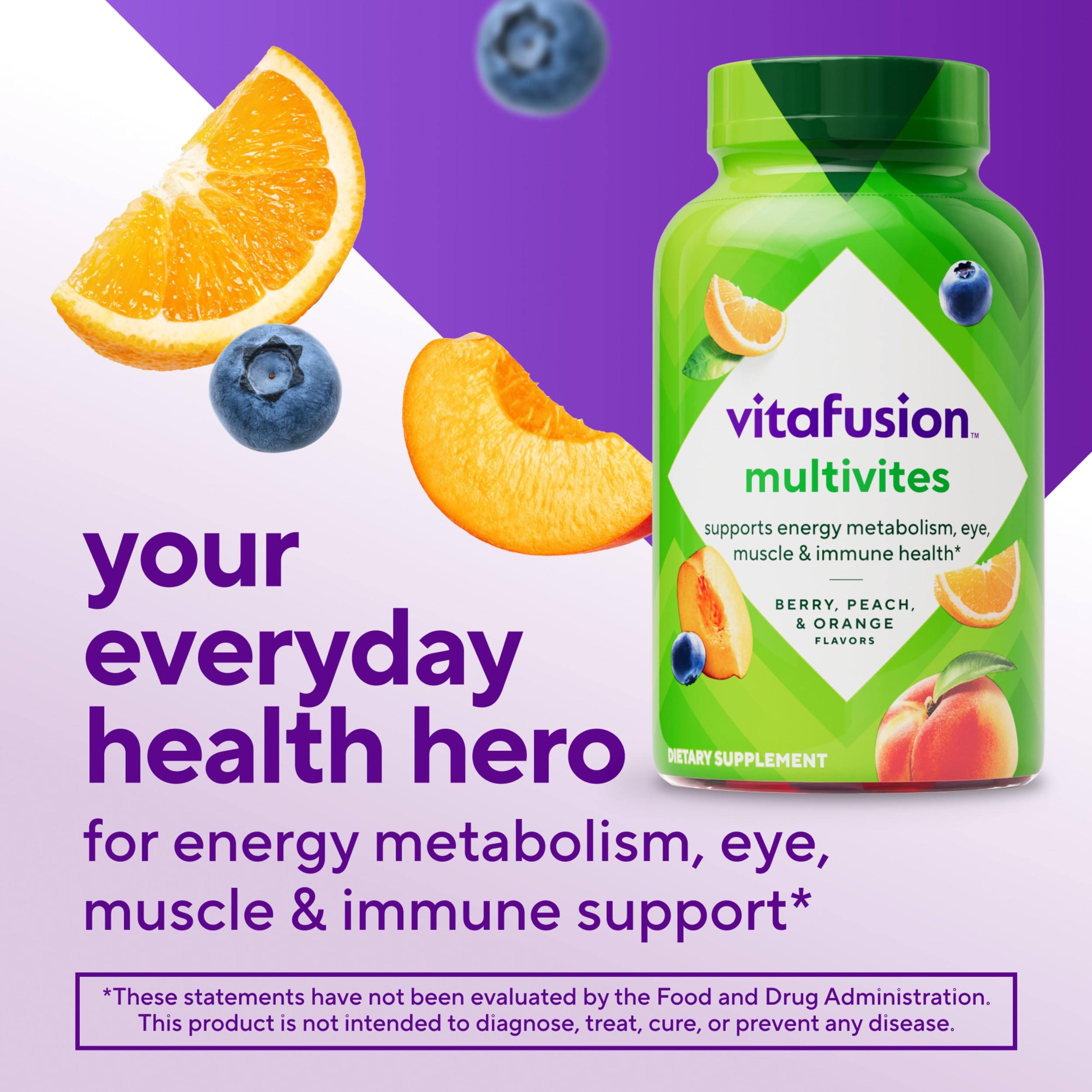 Vitafusion Adult Gummy Vitamins, 120 Count Vitafusion uk supplements